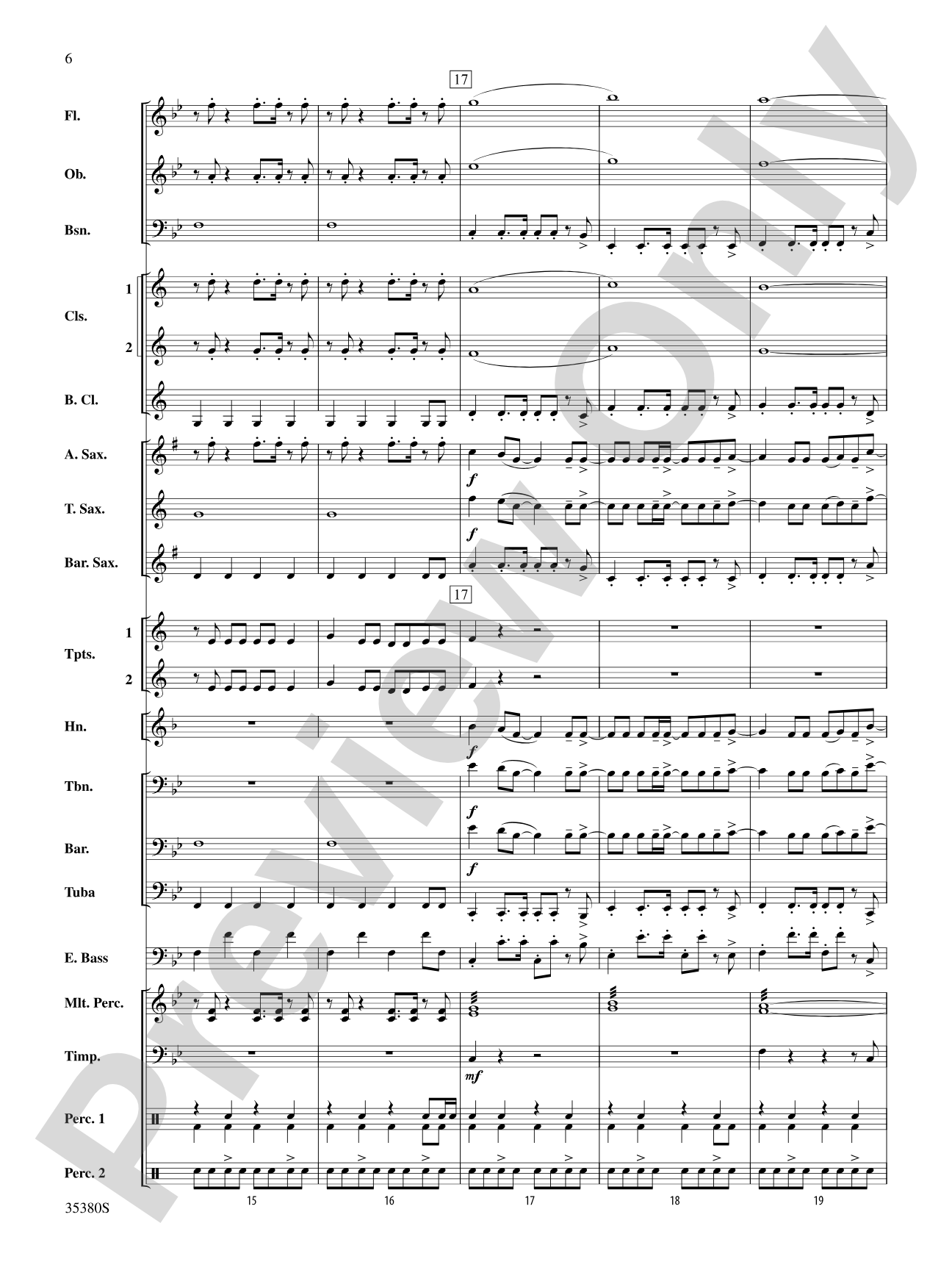 Baby!: Concert Band Conductor Score & Parts