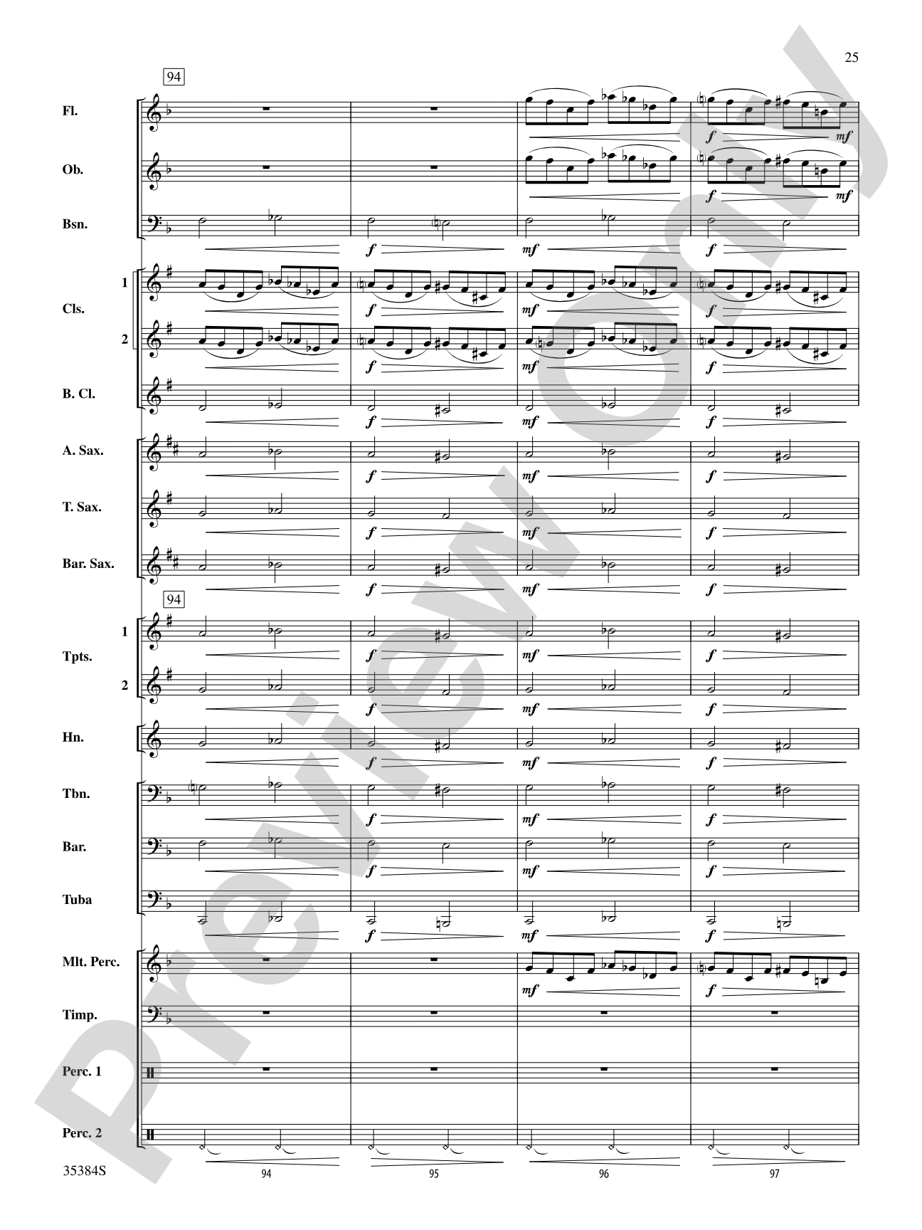 Harry Potter and the Deathly Hallows, Part 1, Selections from: Concert Band Conductor Score & Parts