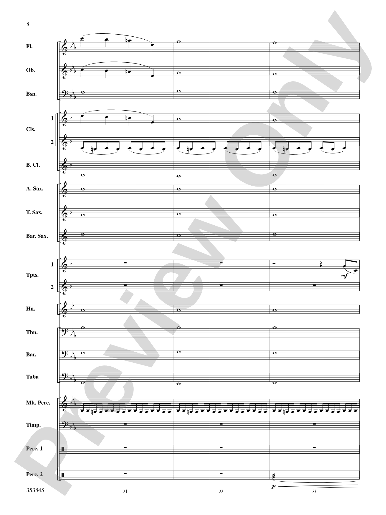 Harry Potter and the Deathly Hallows, Part 1, Selections from: Concert Band Conductor Score & Parts