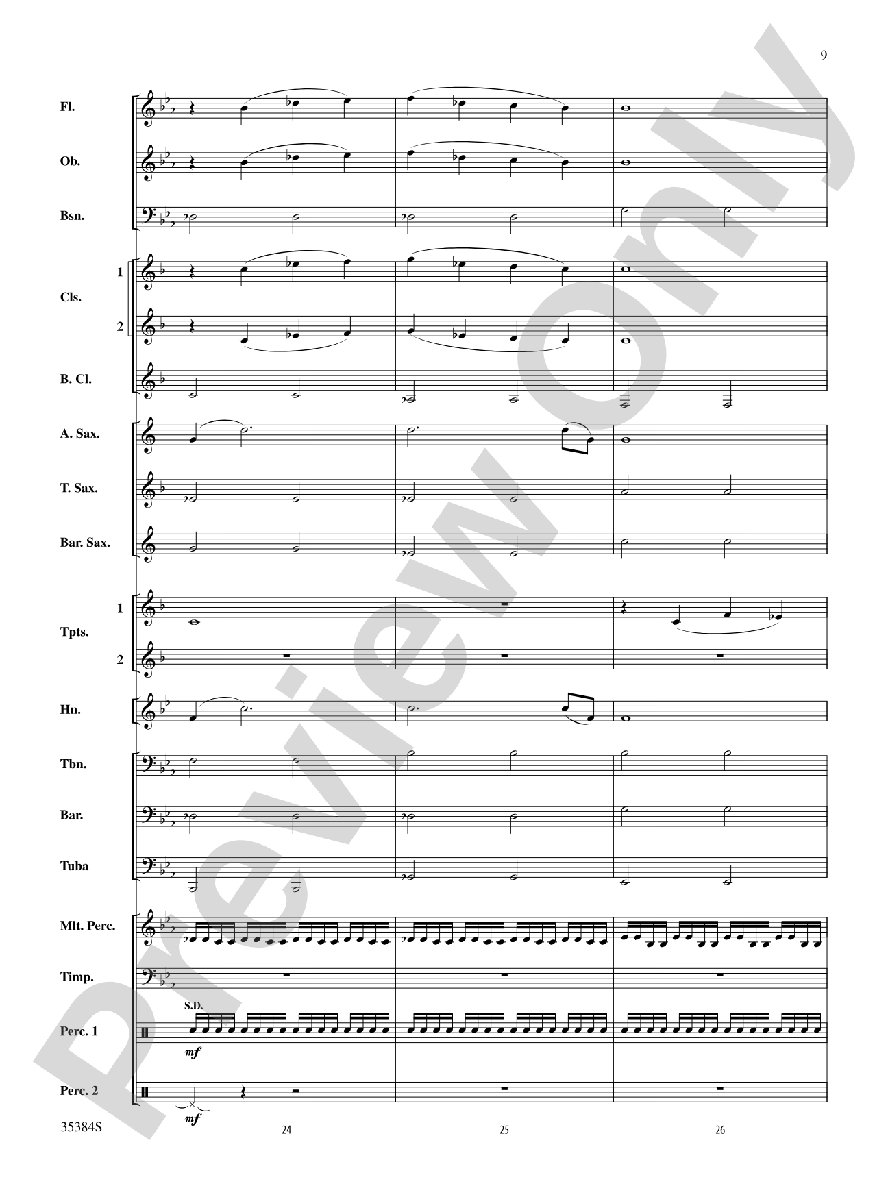 Harry Potter and the Deathly Hallows, Part 1, Selections from: Concert Band Conductor Score & Parts