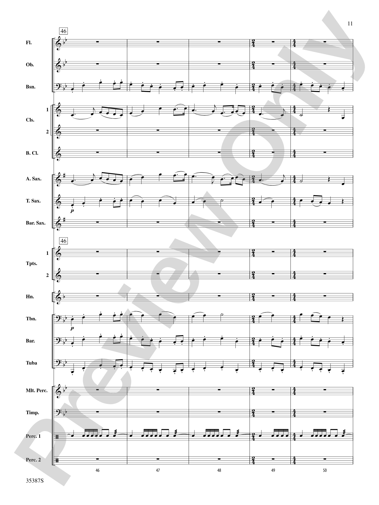 Leroy Anderson’s Irish Suite, Selections from: Concert Band Conductor Score & Parts