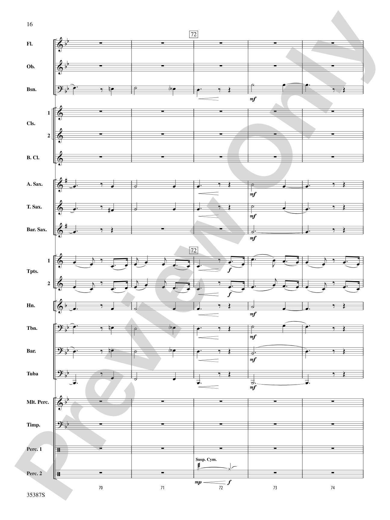 Leroy Anderson’s Irish Suite, Selections from: Concert Band Conductor Score & Parts