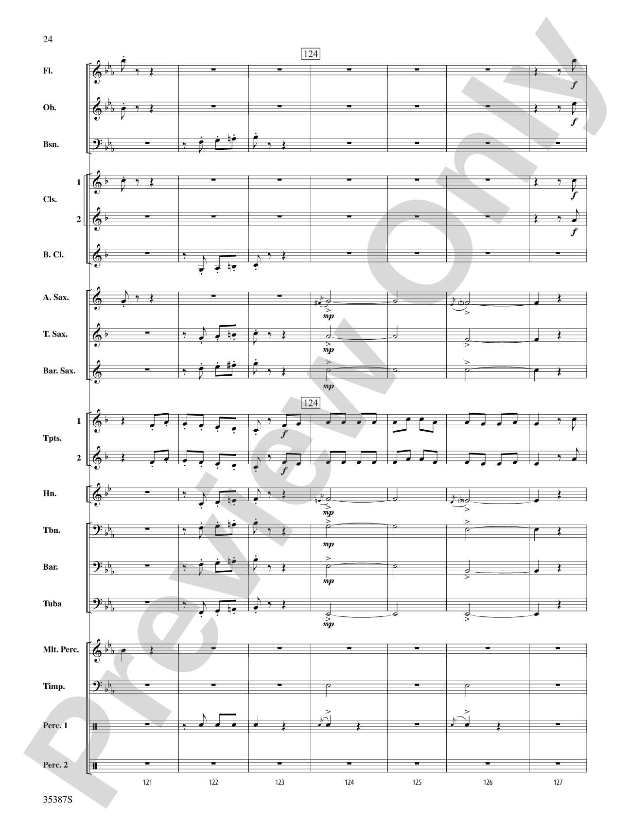 Leroy Anderson’s Irish Suite, Selections from: Concert Band Conductor Score & Parts