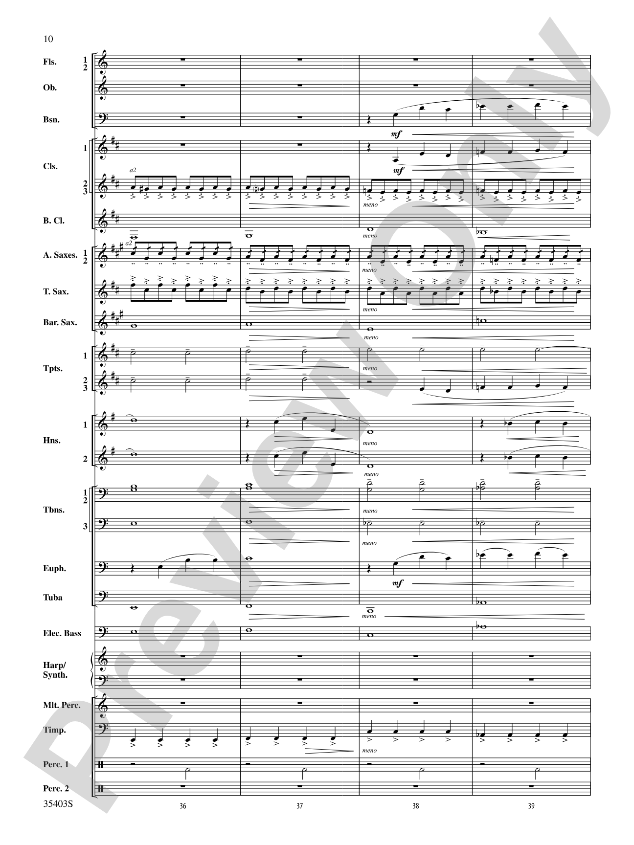Harry Potter and the Deathly Hallows, Part 1, Suite from: Concert Band Conductor Score & Parts