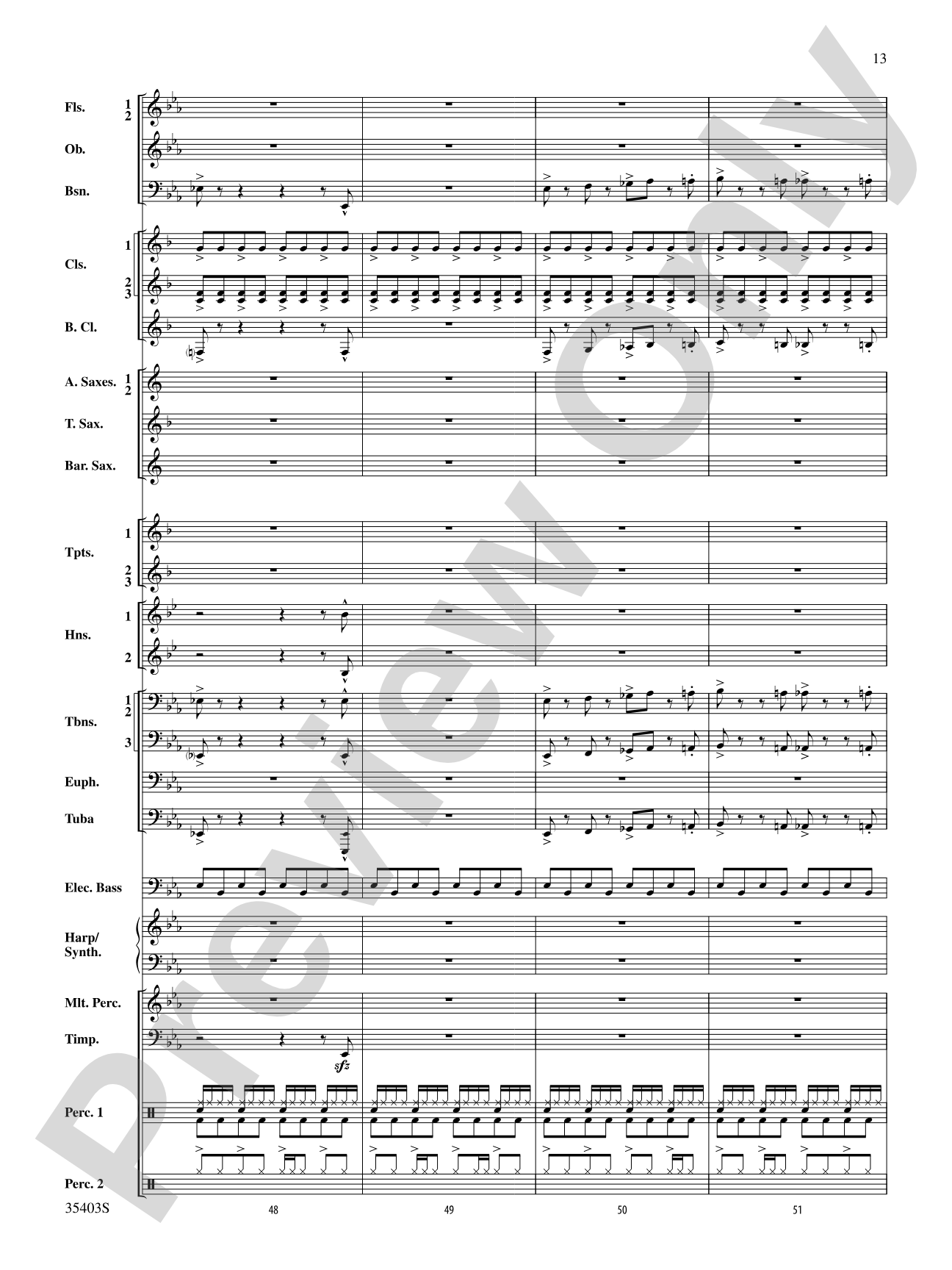 Harry Potter and the Deathly Hallows, Part 1, Suite from: Concert Band Conductor Score & Parts