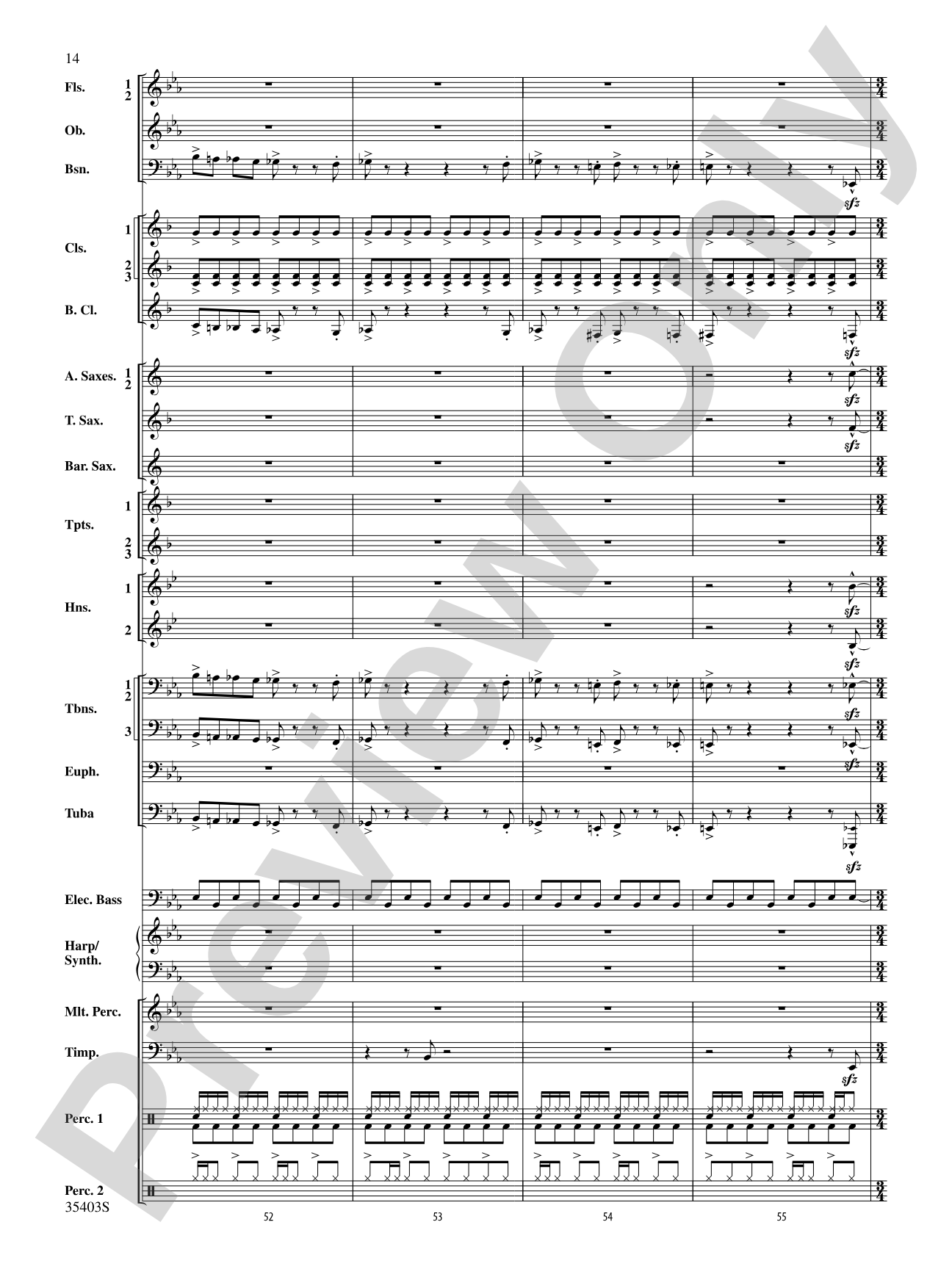 Harry Potter and the Deathly Hallows, Part 1, Suite from: Concert Band Conductor Score & Parts