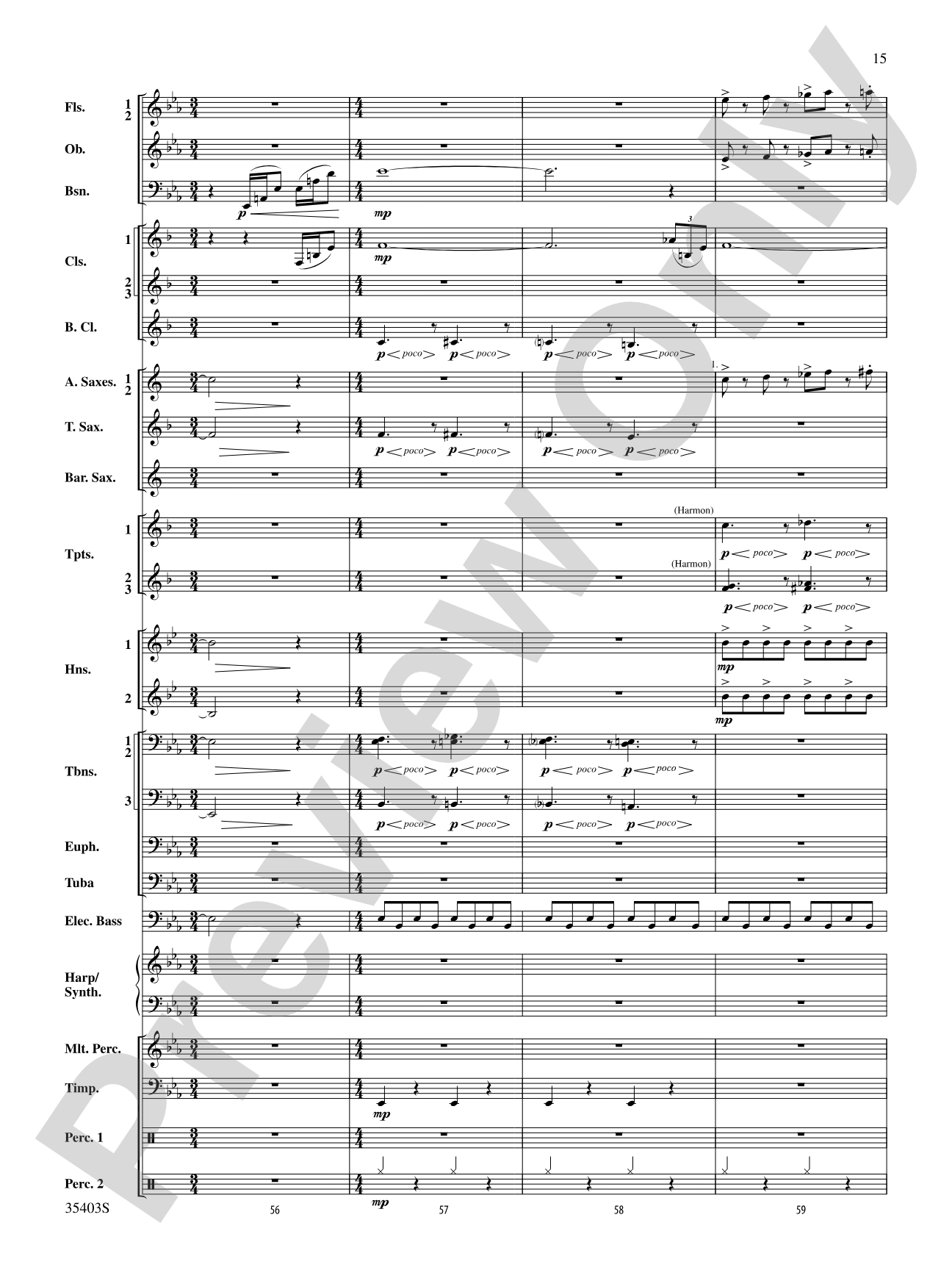 Harry Potter and the Deathly Hallows, Part 1, Suite from: Concert Band Conductor Score & Parts