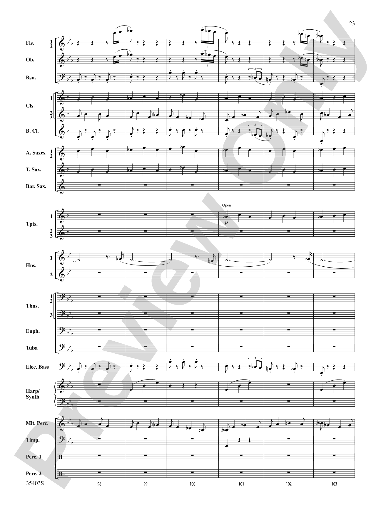 Harry Potter and the Deathly Hallows, Part 1, Suite from: Concert Band Conductor Score & Parts