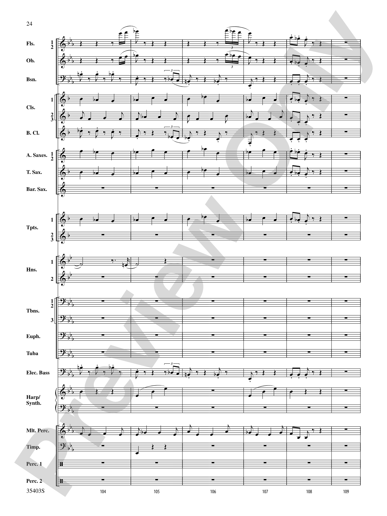 Harry Potter and the Deathly Hallows, Part 1, Suite from: Concert Band Conductor Score & Parts