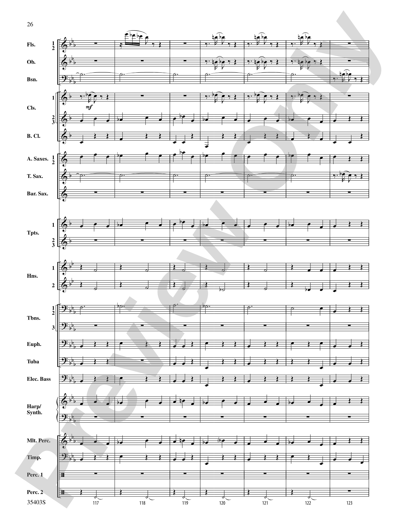 Harry Potter and the Deathly Hallows, Part 1, Suite from: Concert Band Conductor Score & Parts