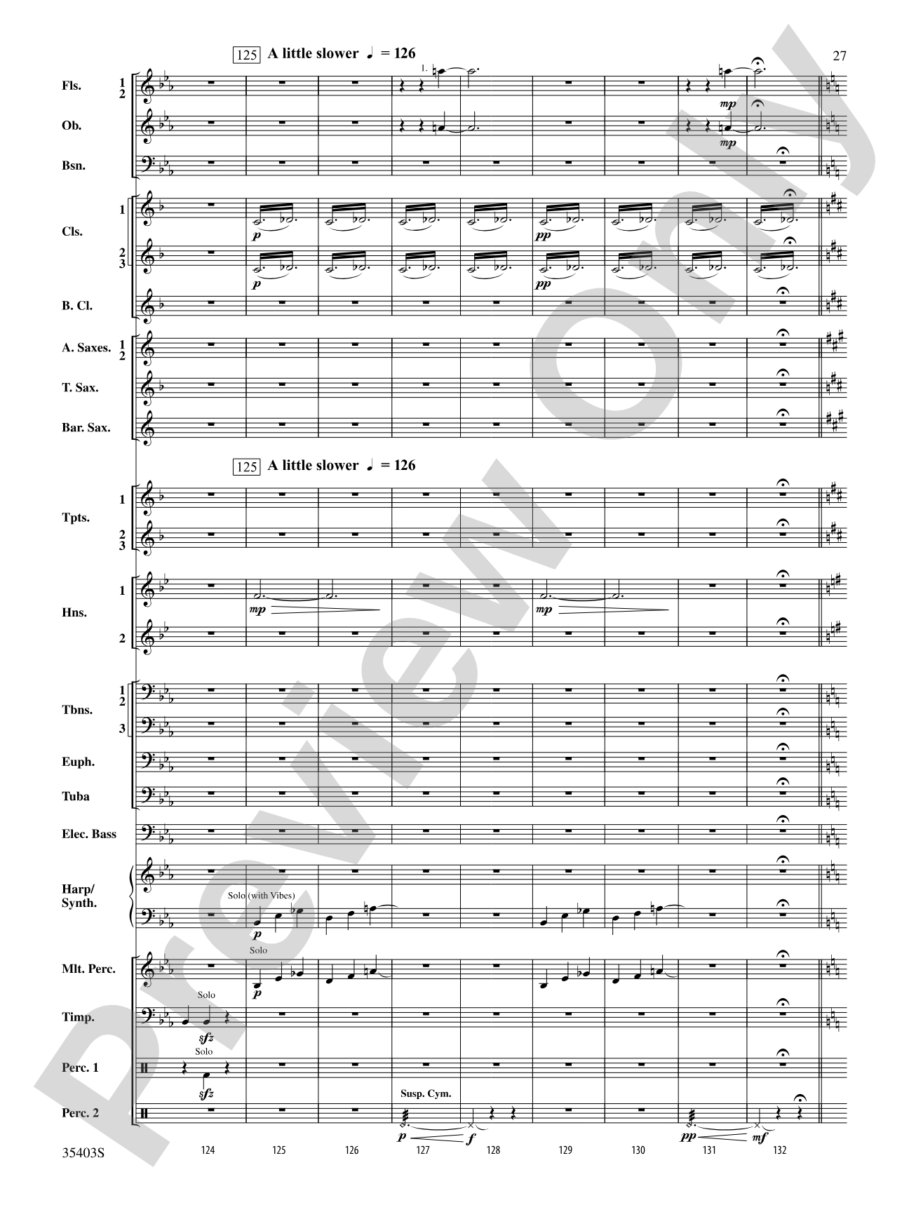 Harry Potter and the Deathly Hallows, Part 1, Suite from: Concert Band Conductor Score & Parts