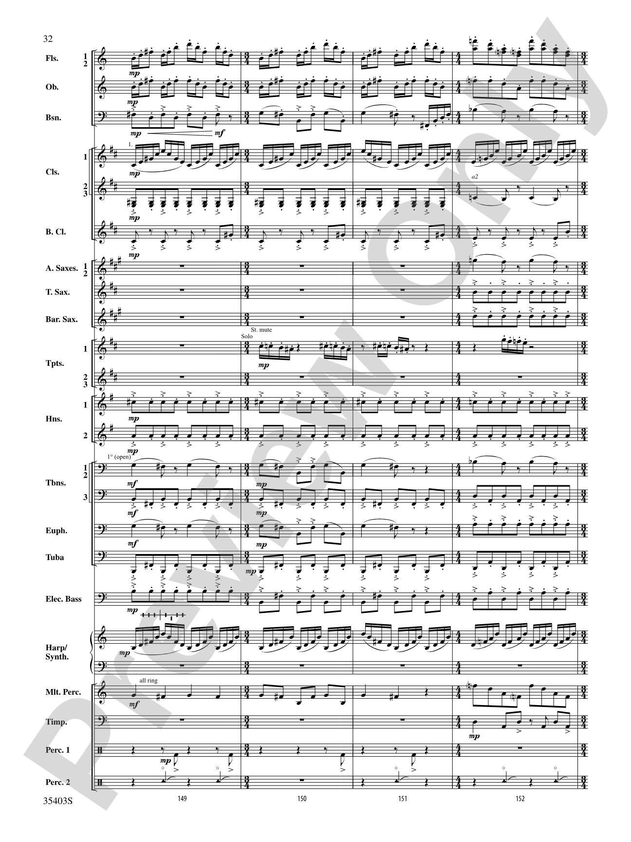 Harry Potter and the Deathly Hallows, Part 1, Suite from: Concert Band Conductor Score & Parts