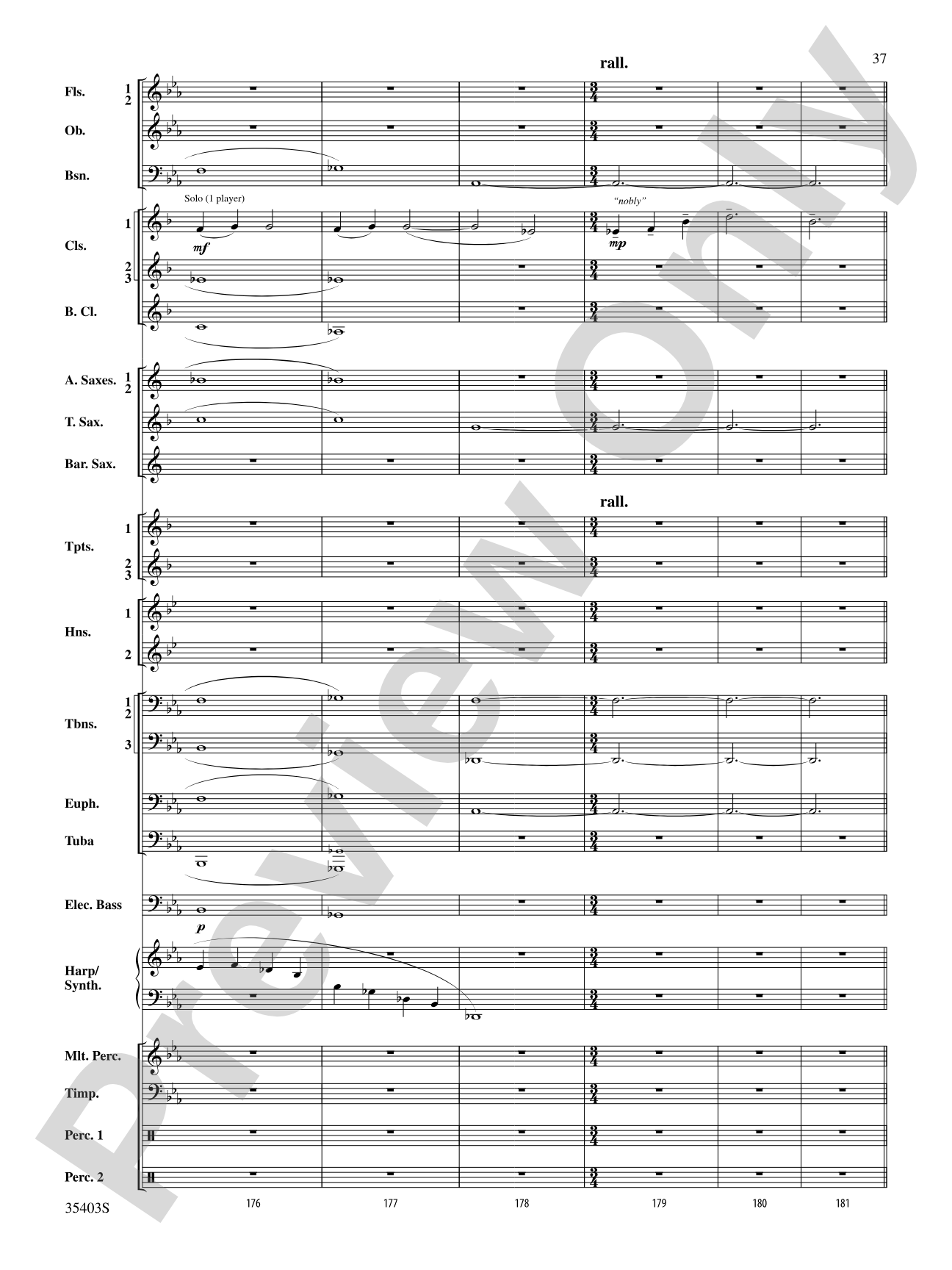 Harry Potter and the Deathly Hallows, Part 1, Suite from: Concert Band Conductor Score & Parts