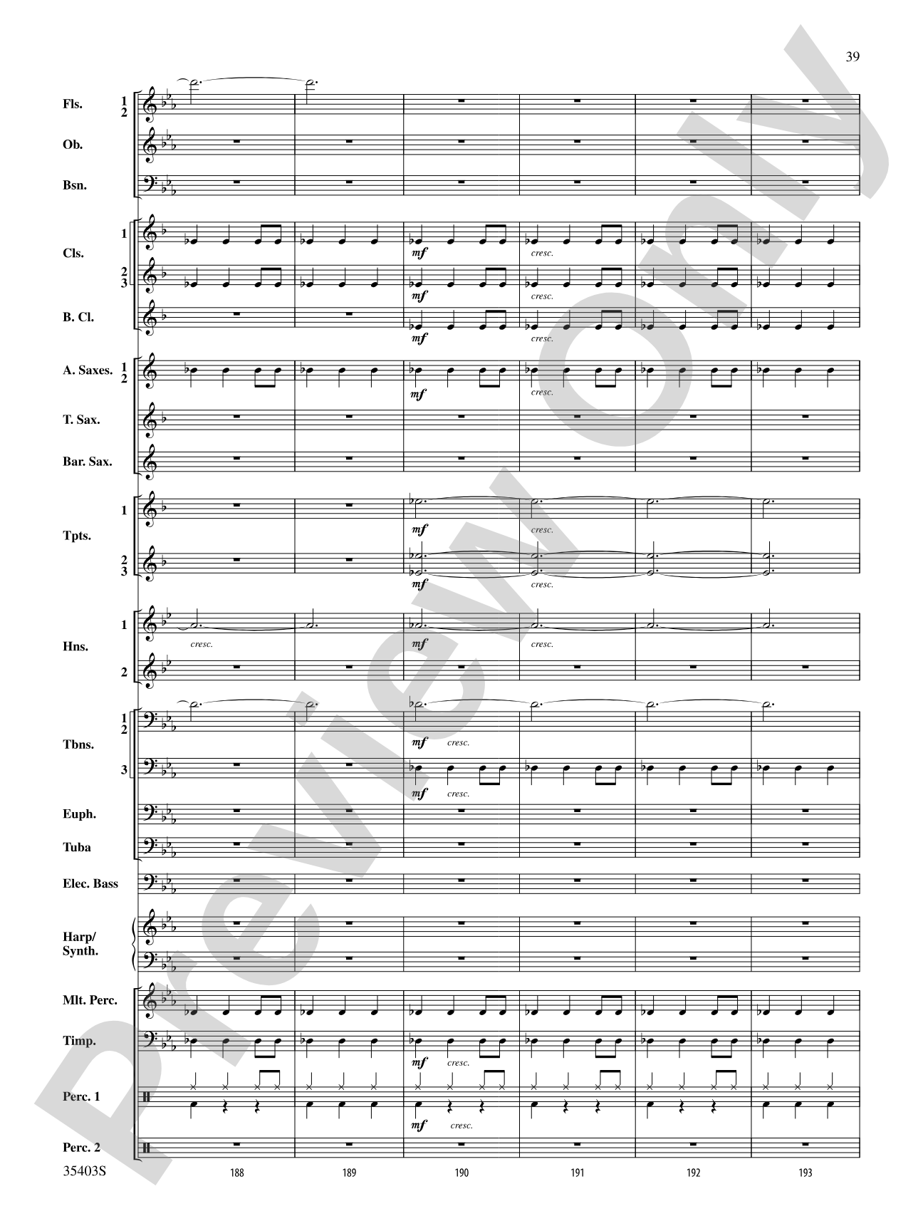 Harry Potter and the Deathly Hallows, Part 1, Suite from: Concert Band Conductor Score & Parts