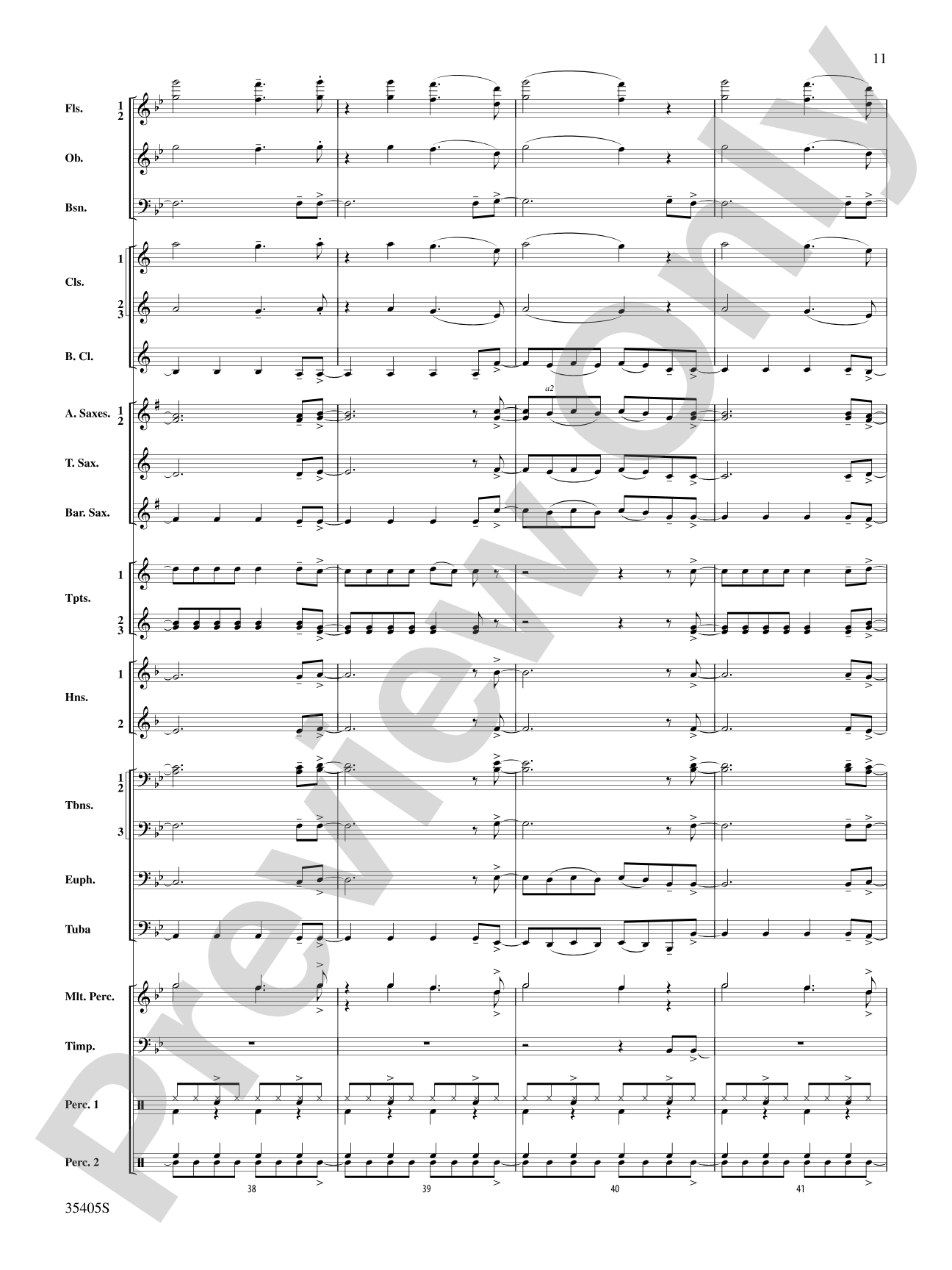 Prime Time Tuesday: Concert Band Conductor Score & Parts