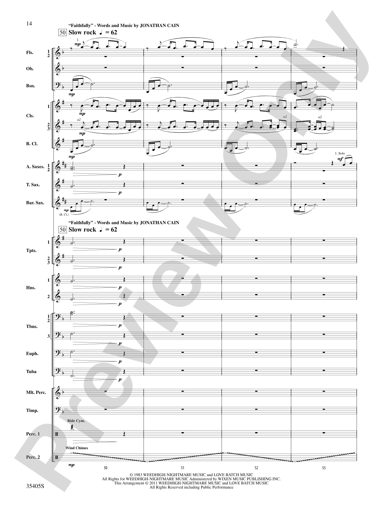 Prime Time Tuesday: Concert Band Conductor Score & Parts
