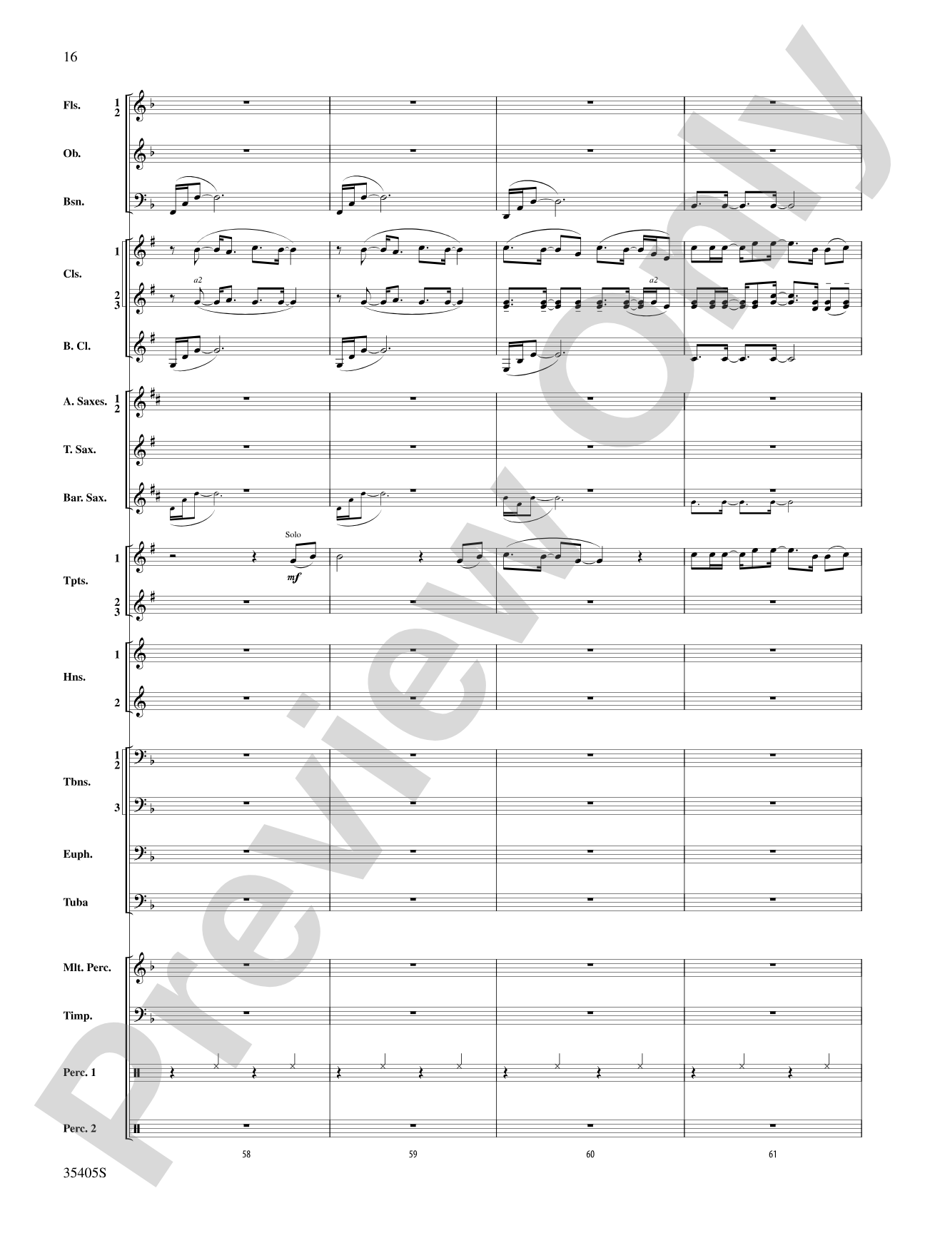 Prime Time Tuesday: Concert Band Conductor Score & Parts