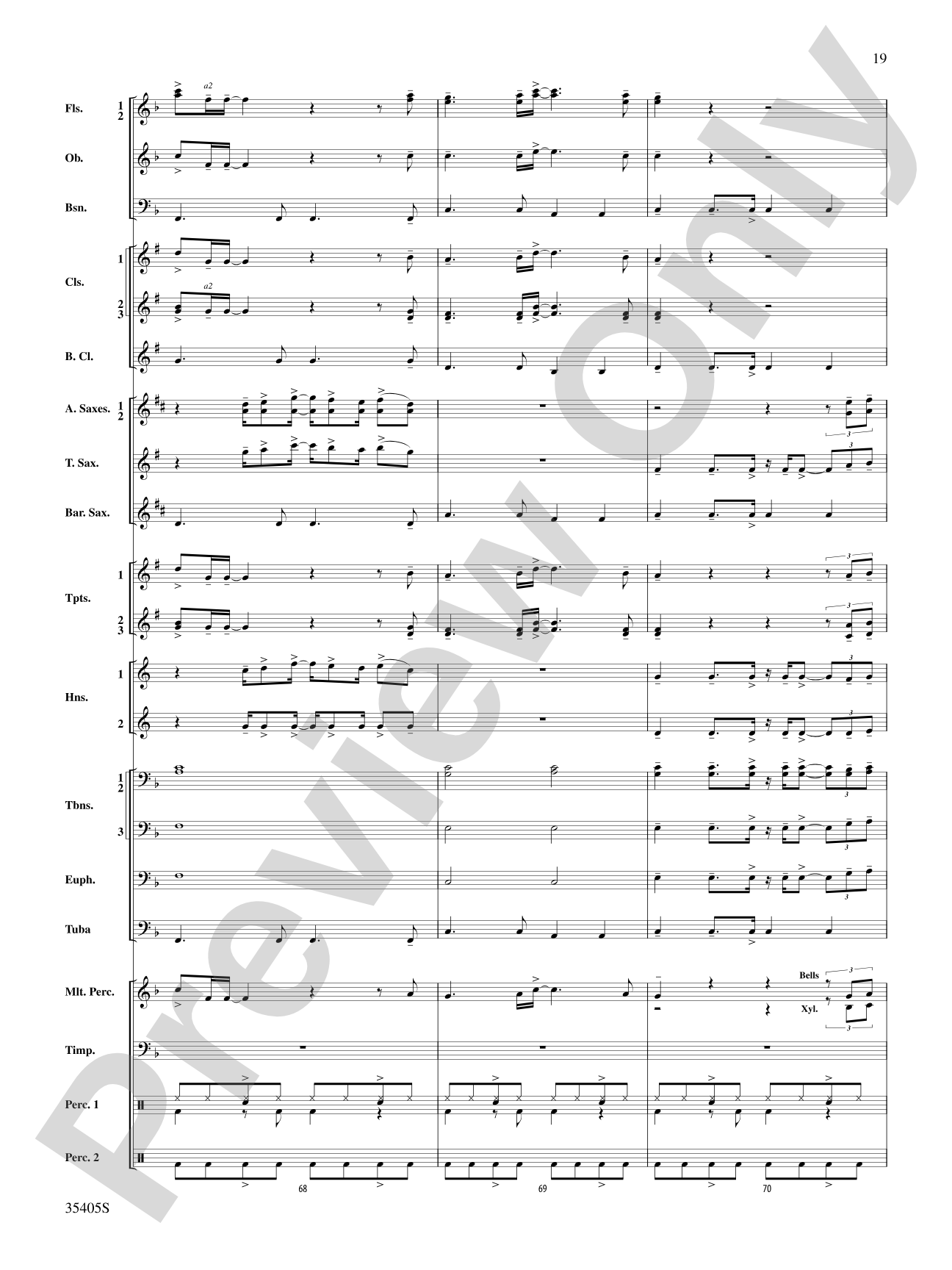 Prime Time Tuesday: Concert Band Conductor Score & Parts