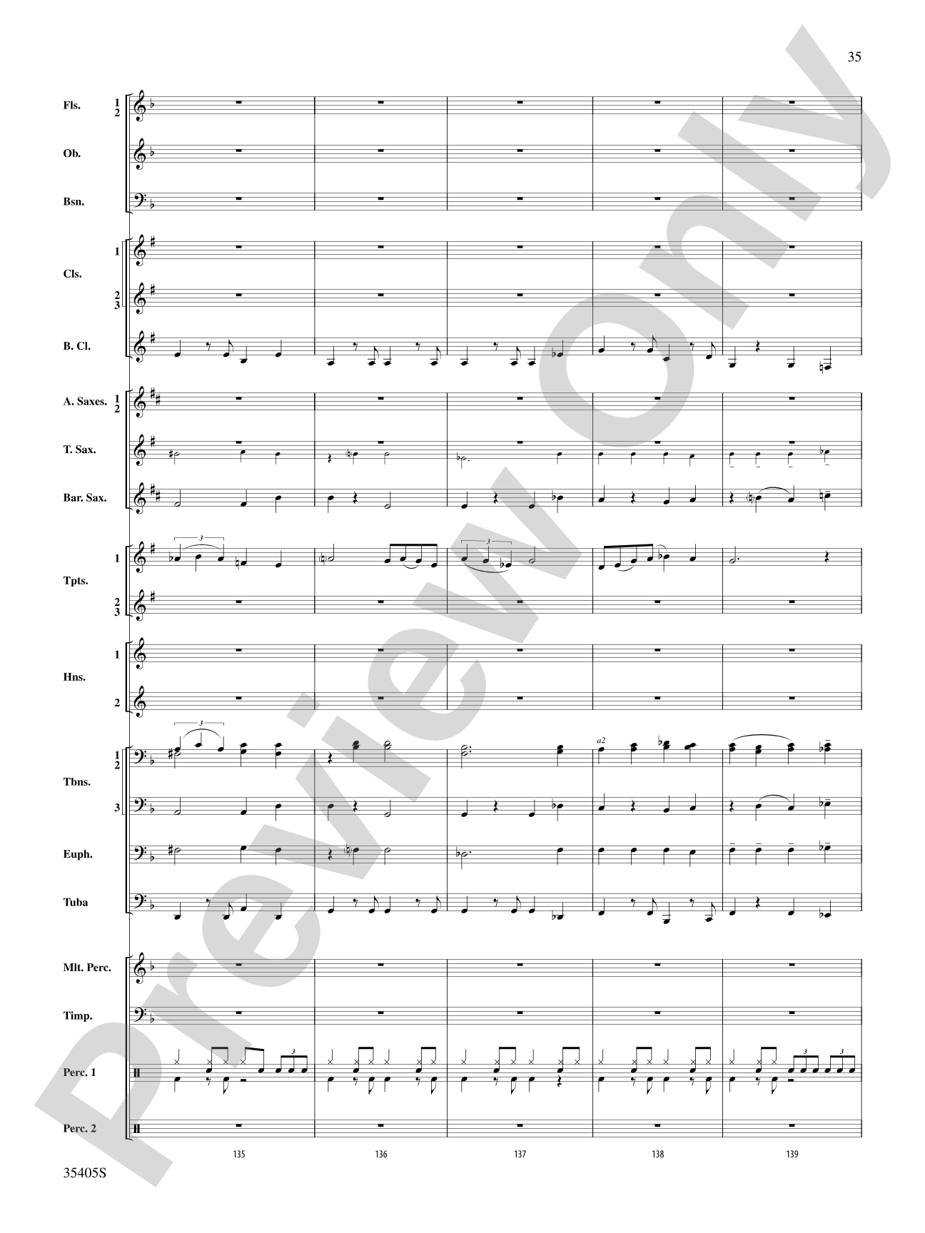 Prime Time Tuesday: Concert Band Conductor Score & Parts