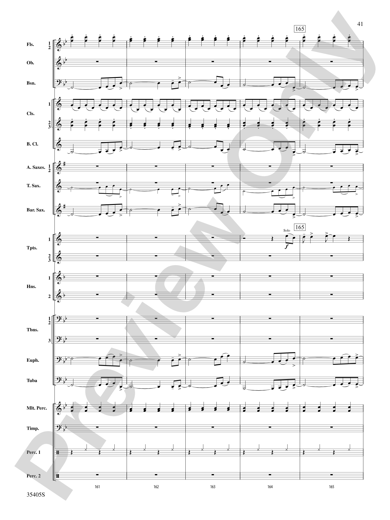 Prime Time Tuesday: Concert Band Conductor Score & Parts