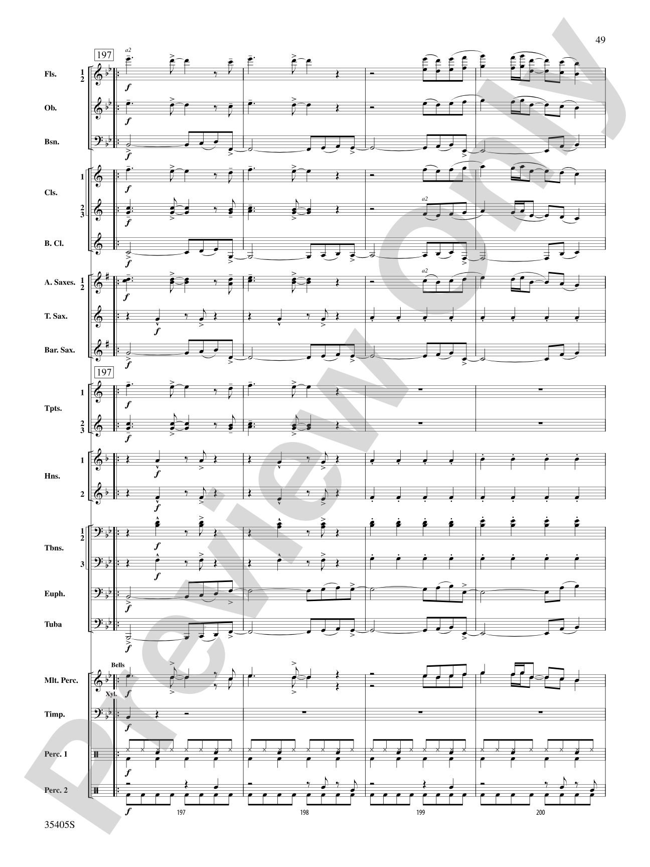 Prime Time Tuesday: Concert Band Conductor Score & Parts