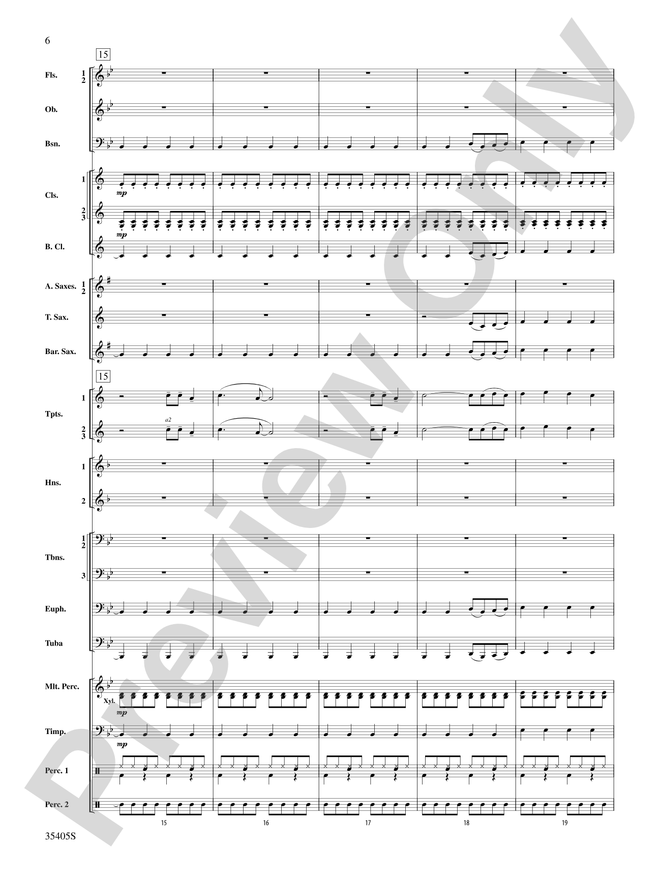 Prime Time Tuesday: Concert Band Conductor Score & Parts