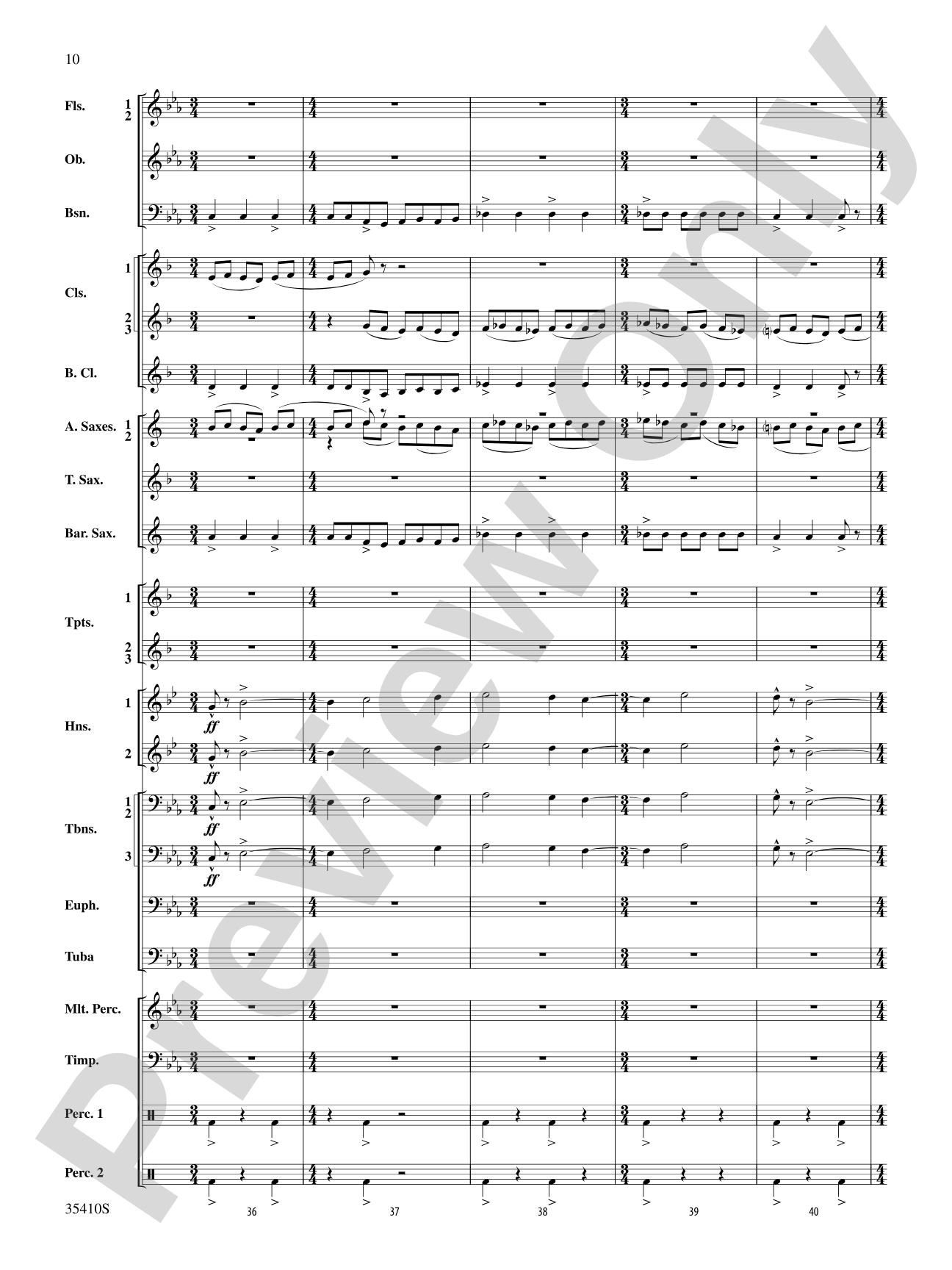 World of Warcraft, Suite from: Concert Band Conductor Score & Parts