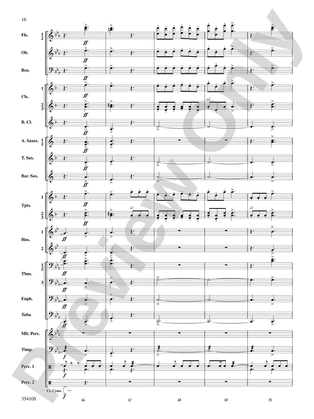 World of Warcraft, Suite from: Concert Band Conductor Score & Parts