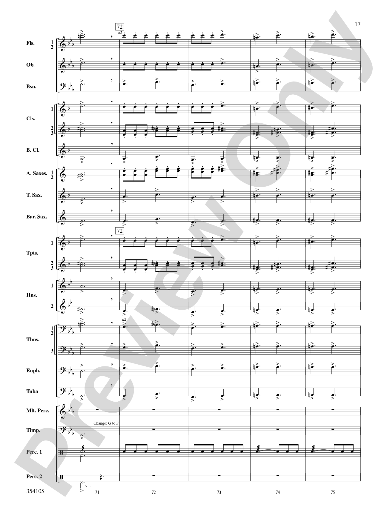World of Warcraft, Suite from: Concert Band Conductor Score & Parts