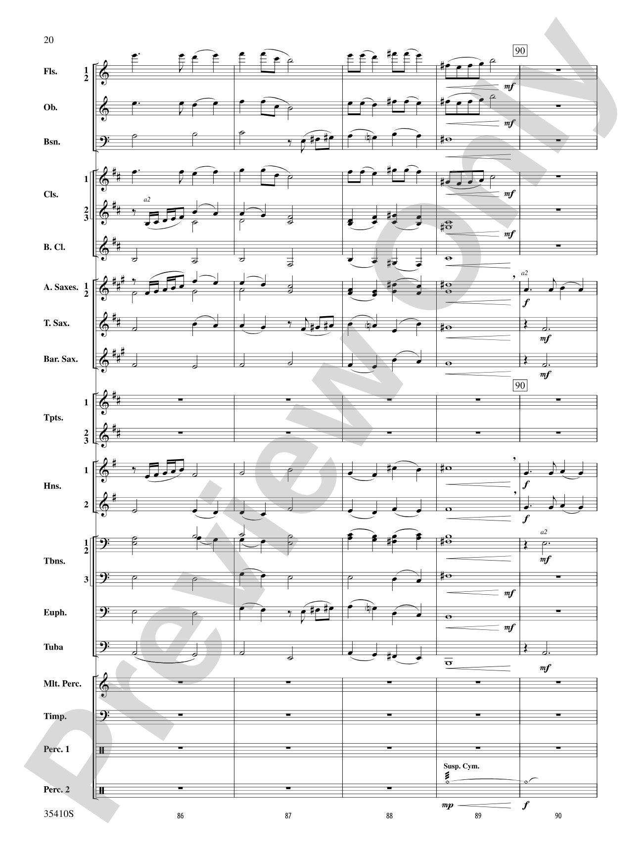 World of Warcraft, Suite from: Concert Band Conductor Score & Parts