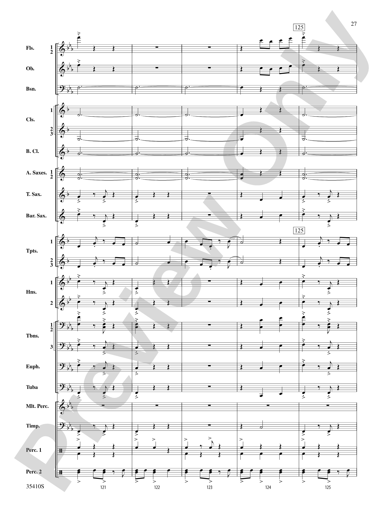 World of Warcraft, Suite from: Concert Band Conductor Score & Parts