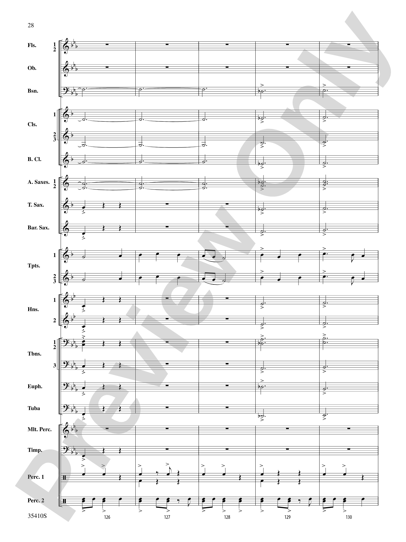 World of Warcraft, Suite from: Concert Band Conductor Score & Parts