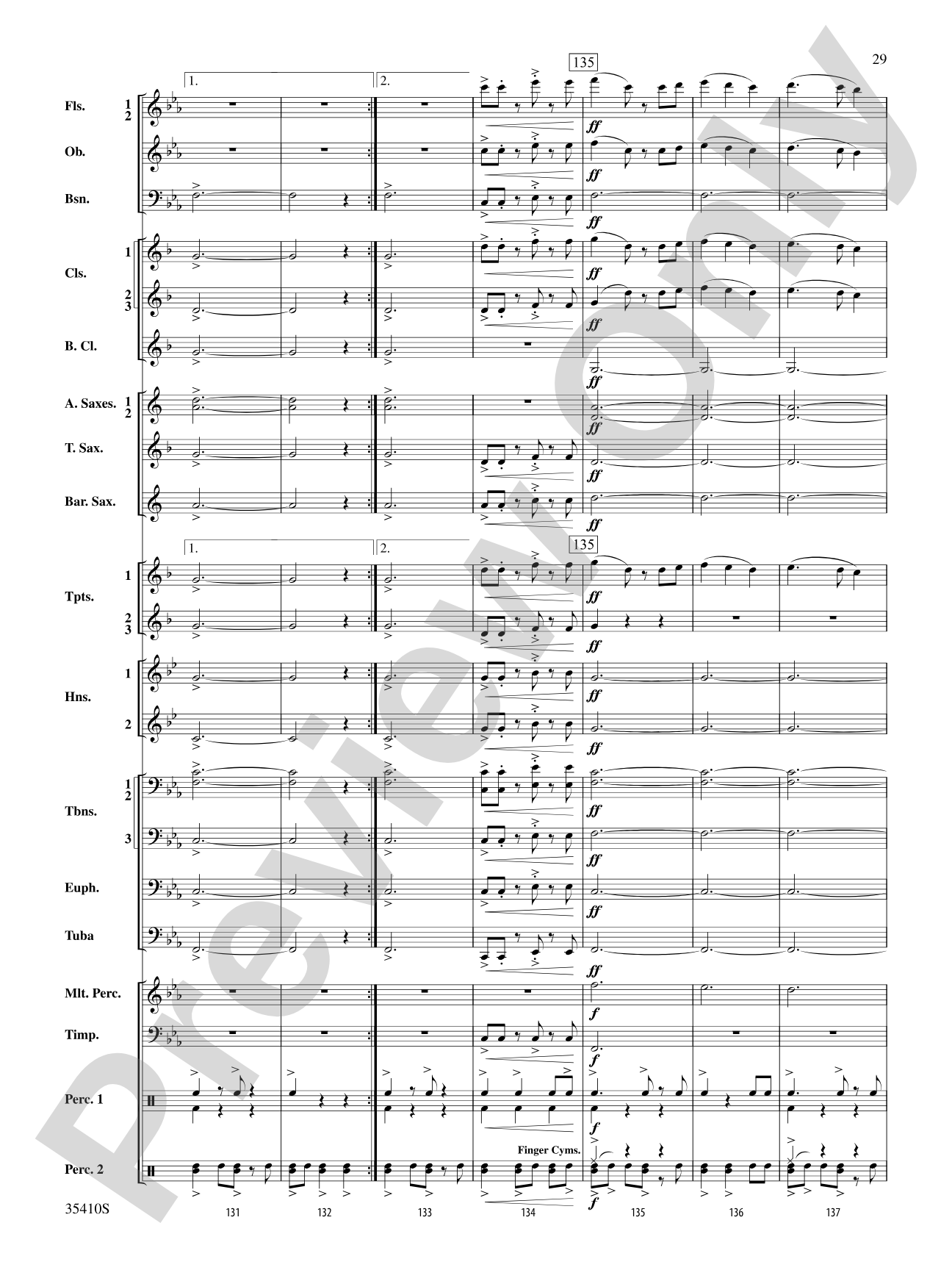 World of Warcraft, Suite from: Concert Band Conductor Score & Parts