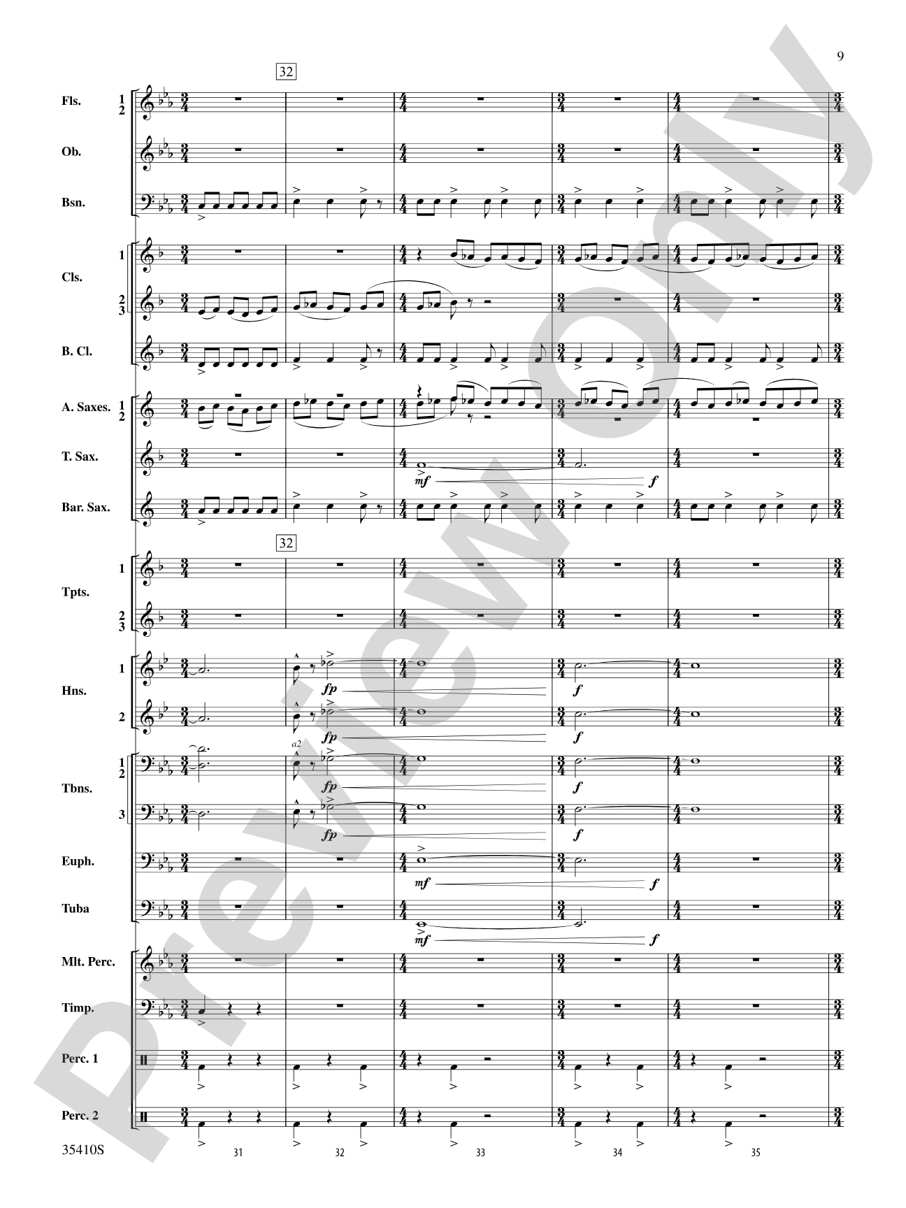 World of Warcraft, Suite from: Concert Band Conductor Score & Parts