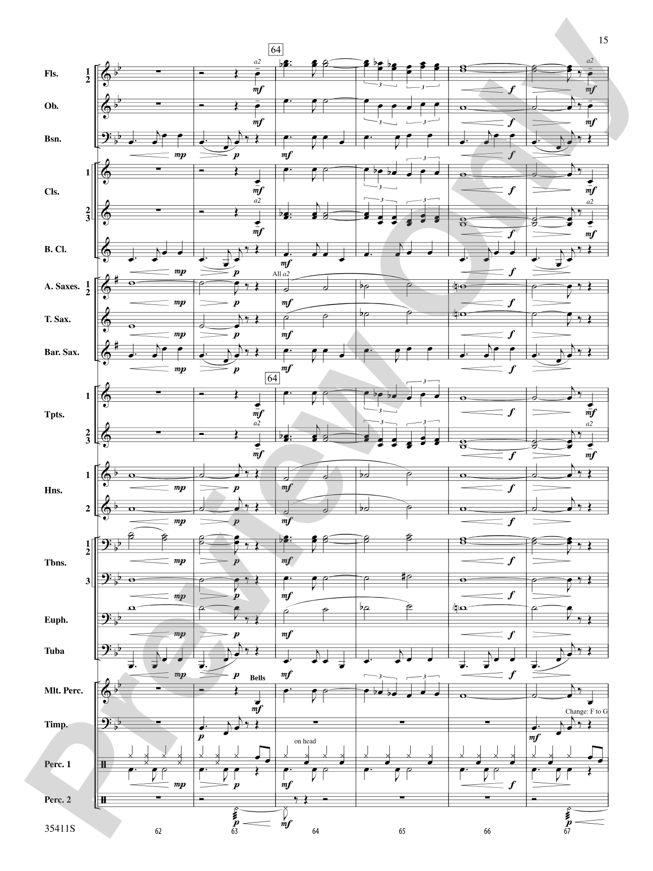 A Man and His Soul: Concert Band Conductor Score & Parts