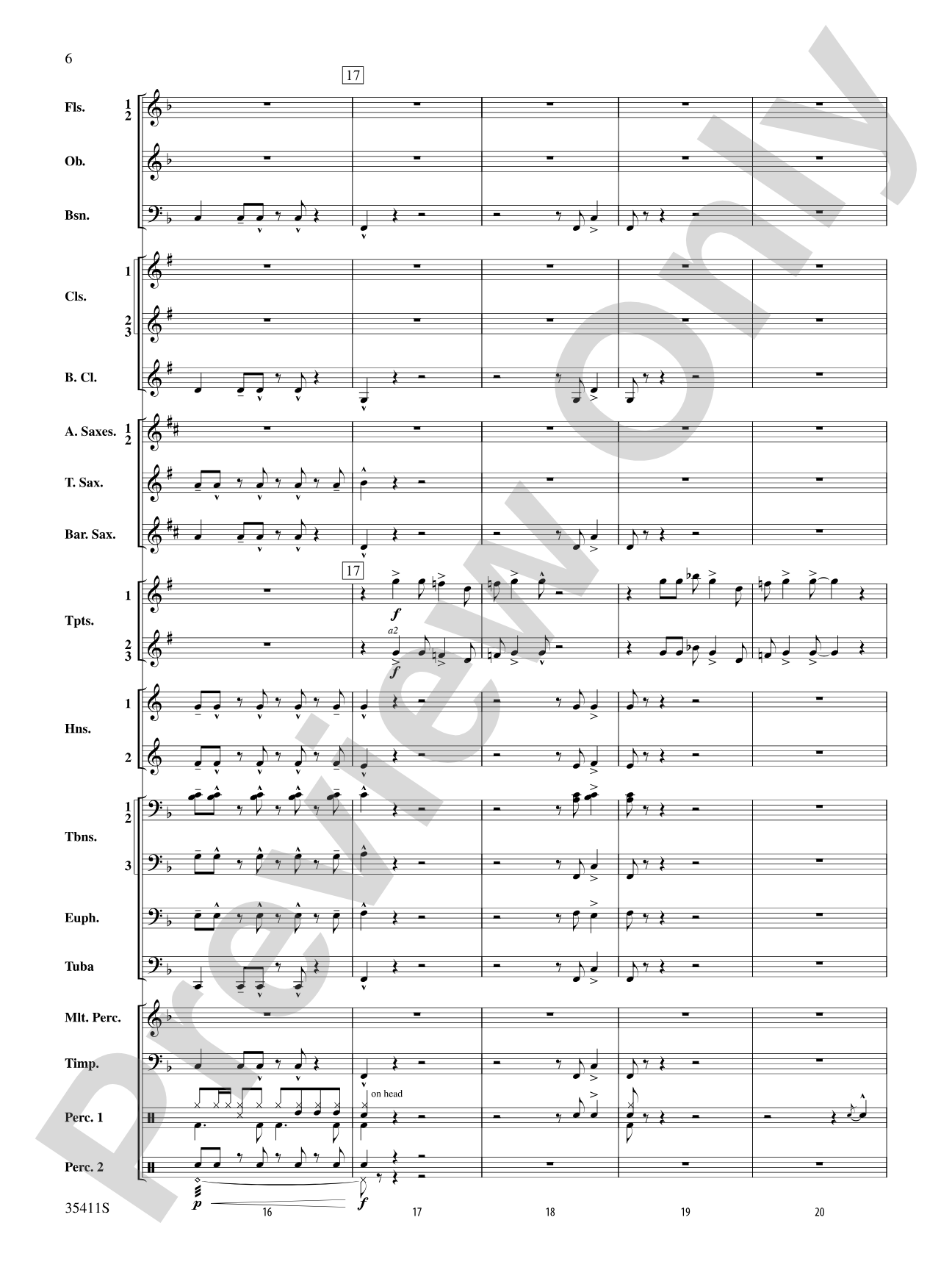 A Man and His Soul: Concert Band Conductor Score & Parts