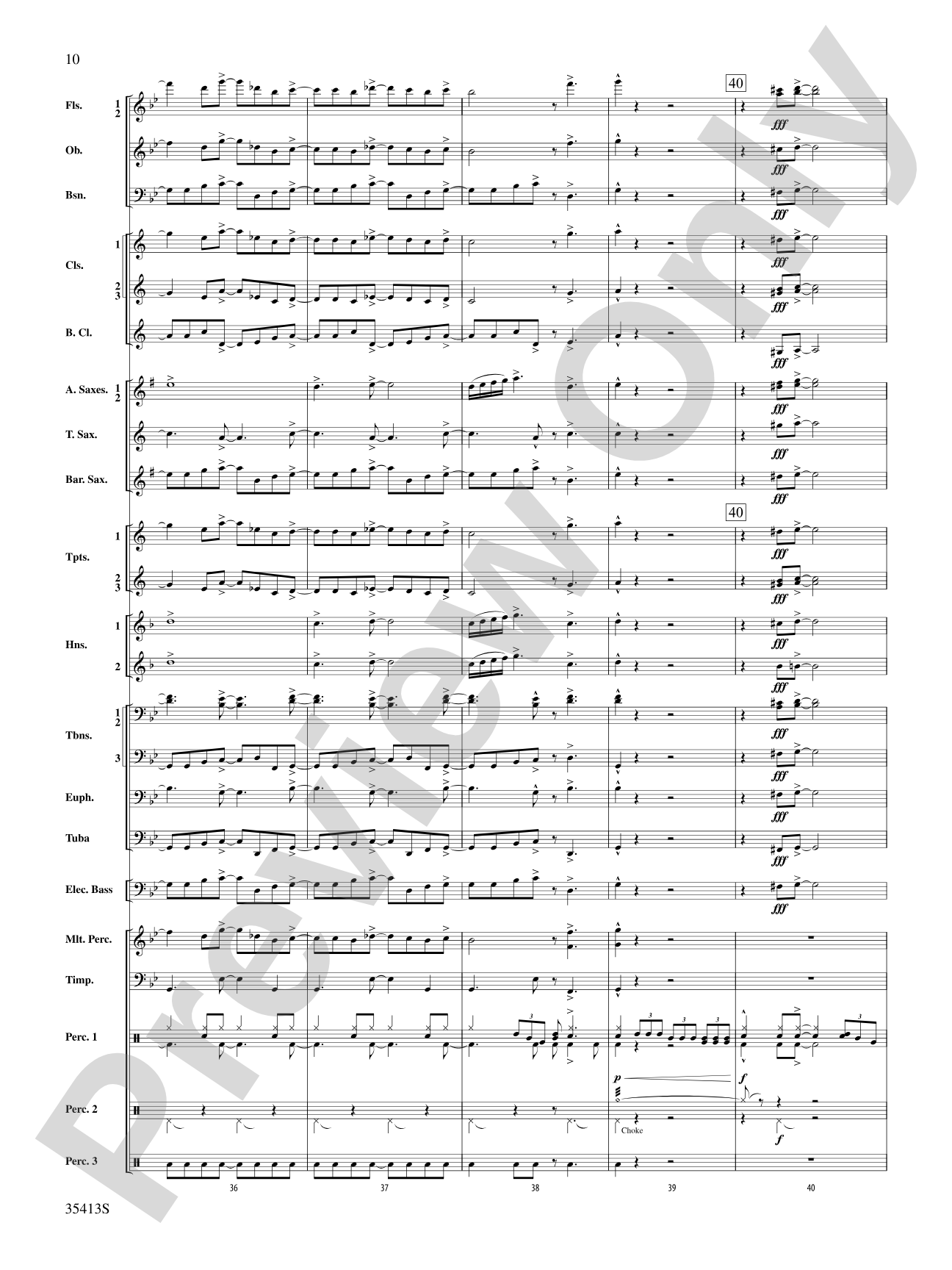 Crooner’s Serenade: Concert Band Conductor Score & Parts