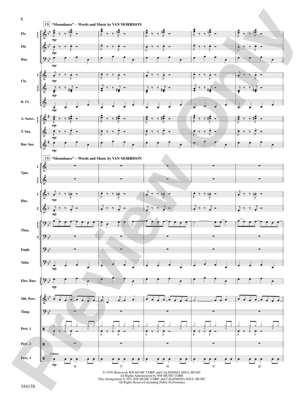 Crooner’s Serenade: Concert Band Conductor Score & Parts