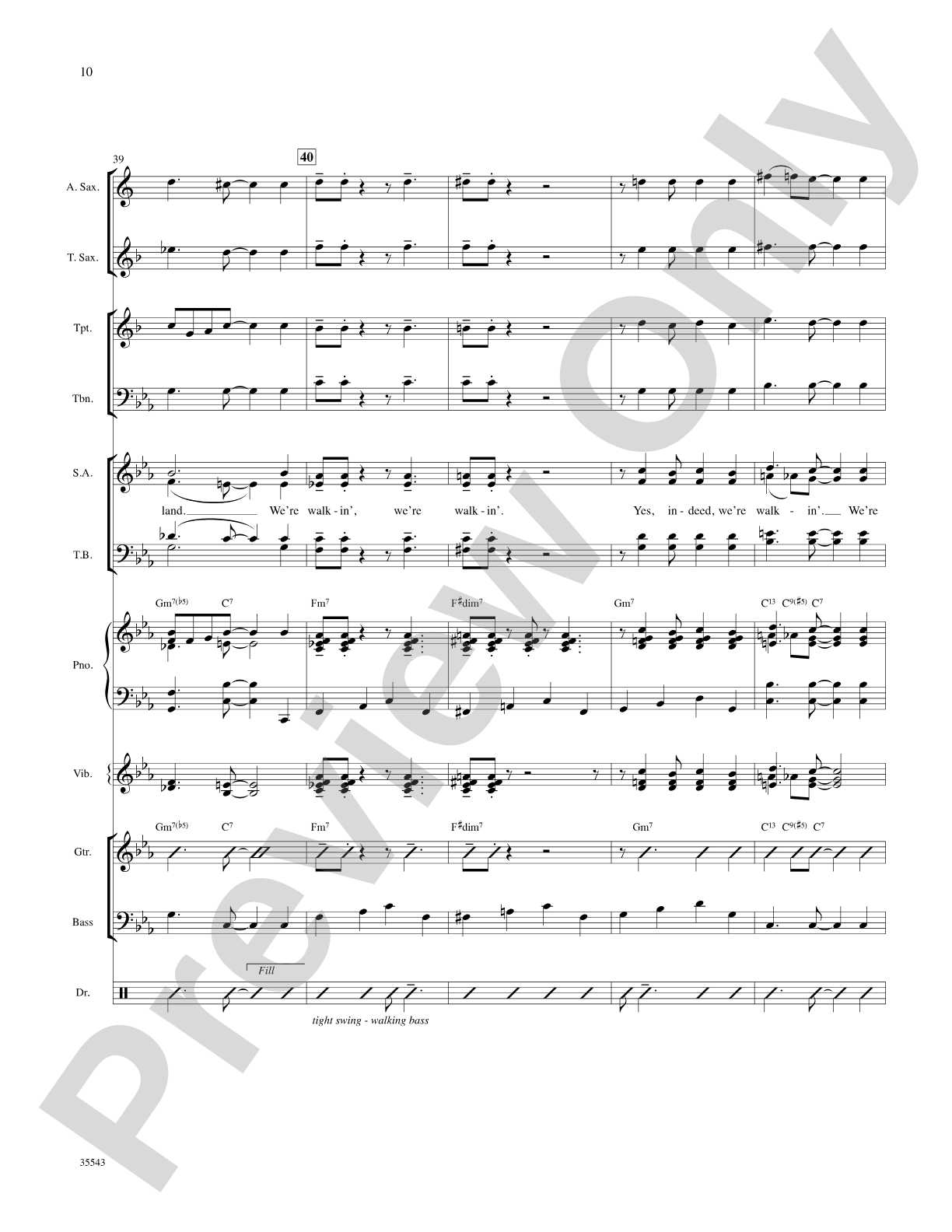 A Swingin' Christmas: Choral SoundPax