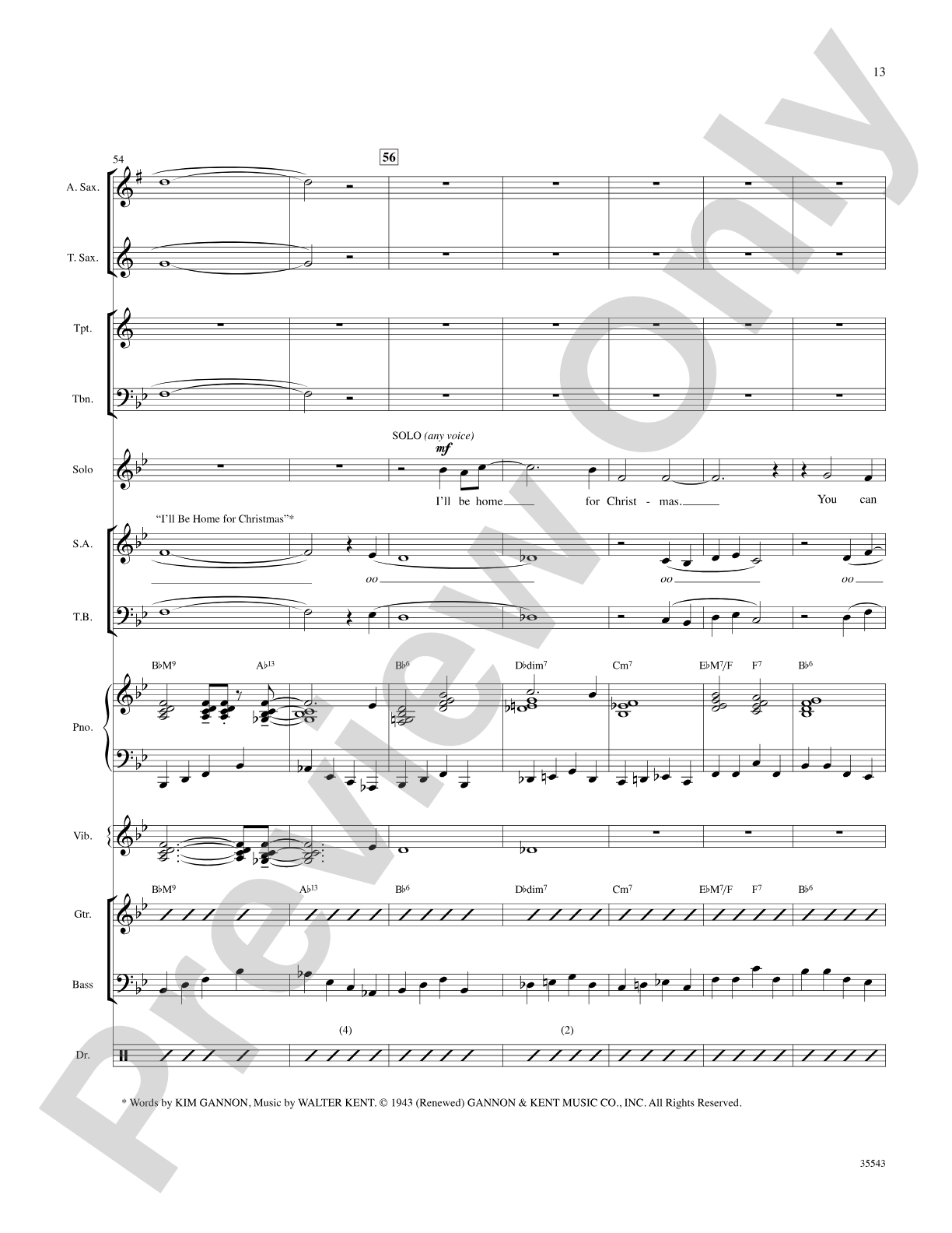 A Swingin' Christmas: Choral SoundPax