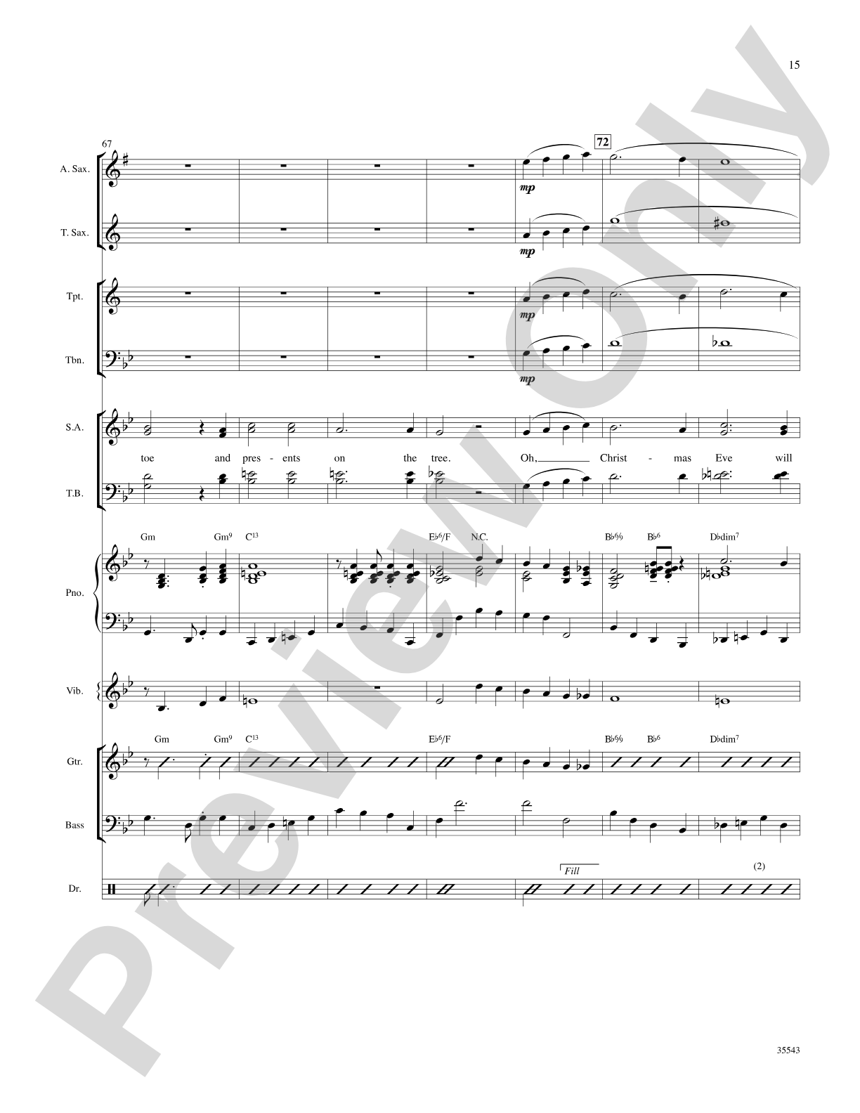 A Swingin' Christmas: Choral SoundPax