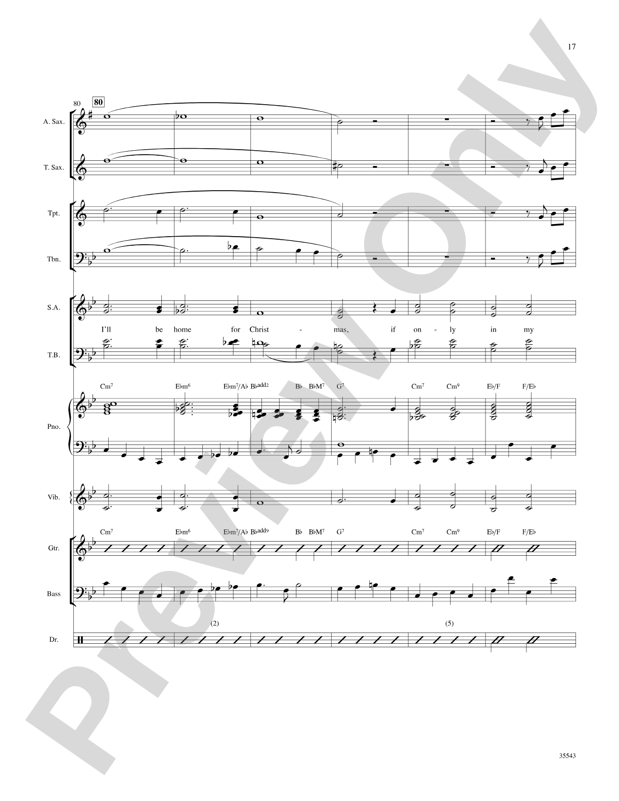 A Swingin' Christmas: Choral SoundPax