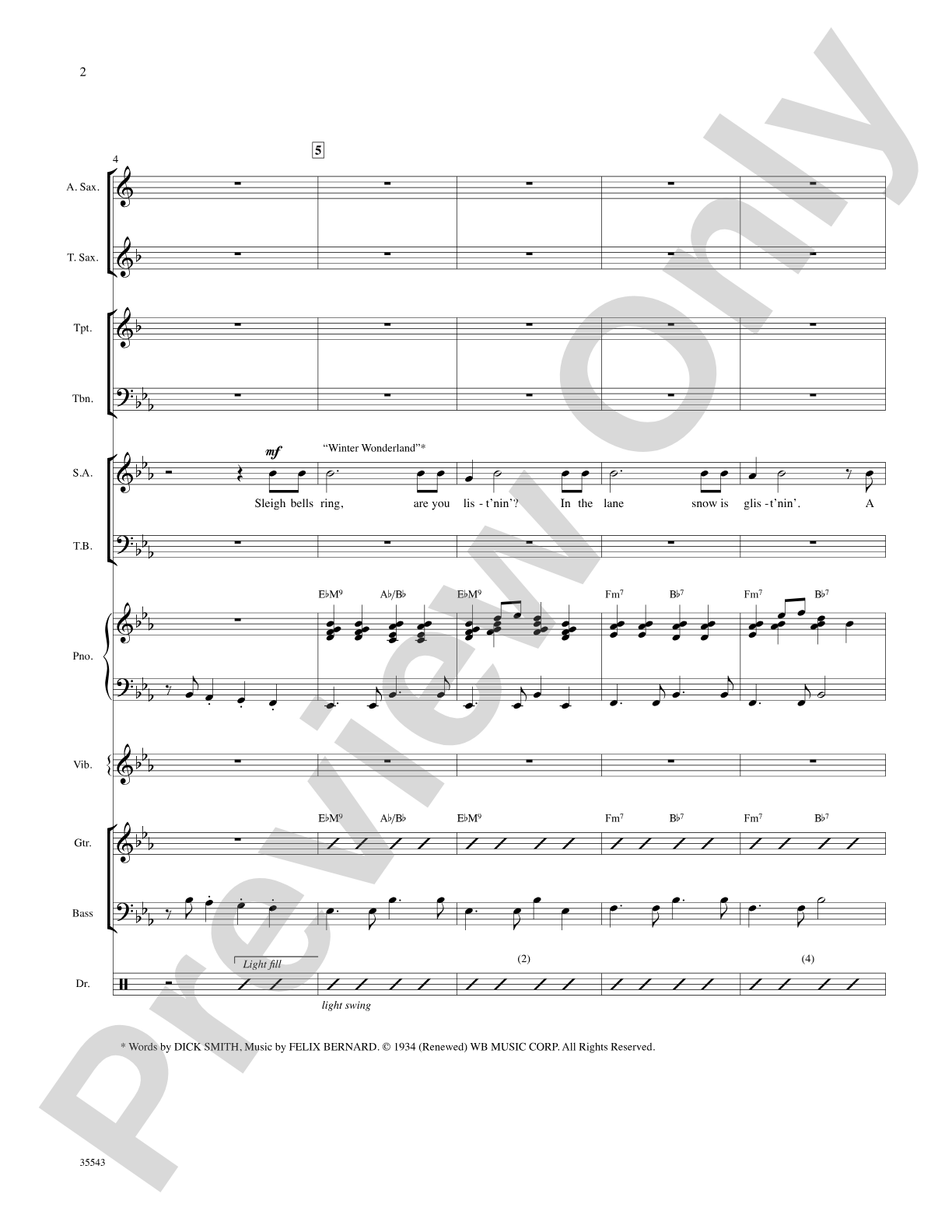 A Swingin' Christmas: Choral SoundPax