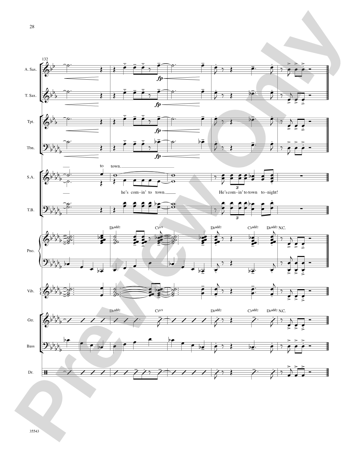 A Swingin' Christmas: Choral SoundPax