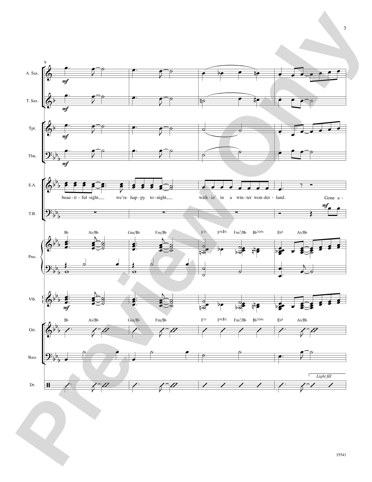A Swingin' Christmas: Choral SoundPax