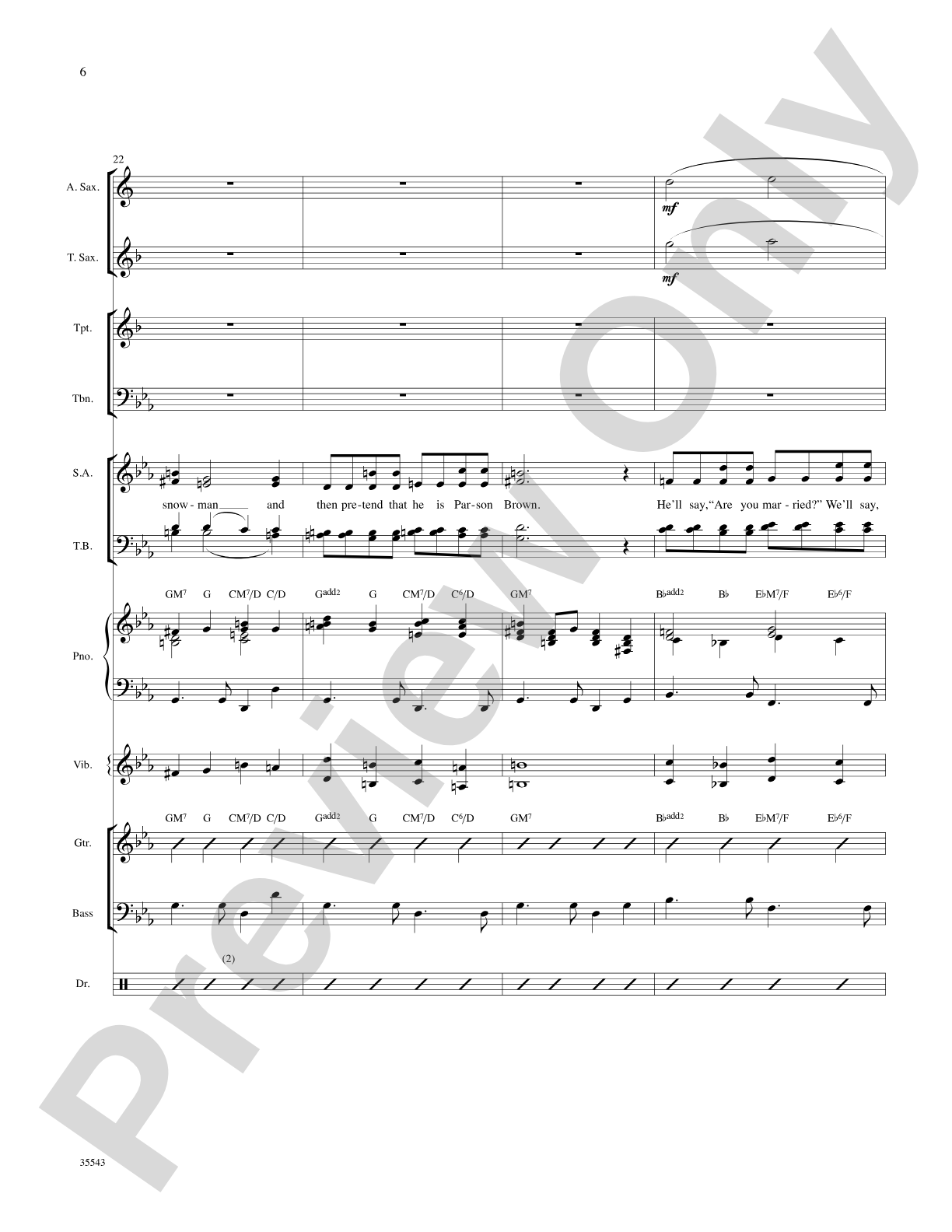 A Swingin' Christmas: Choral SoundPax