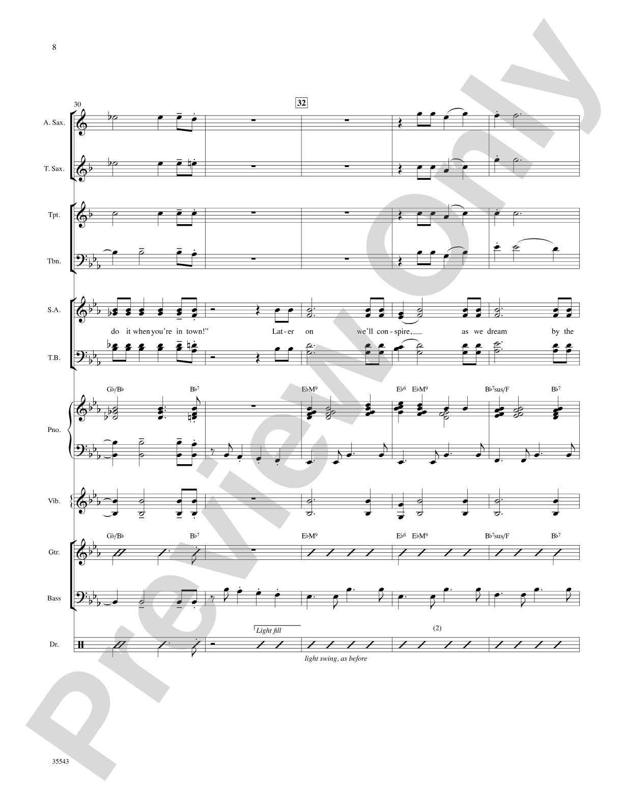 A Swingin' Christmas: Choral SoundPax
