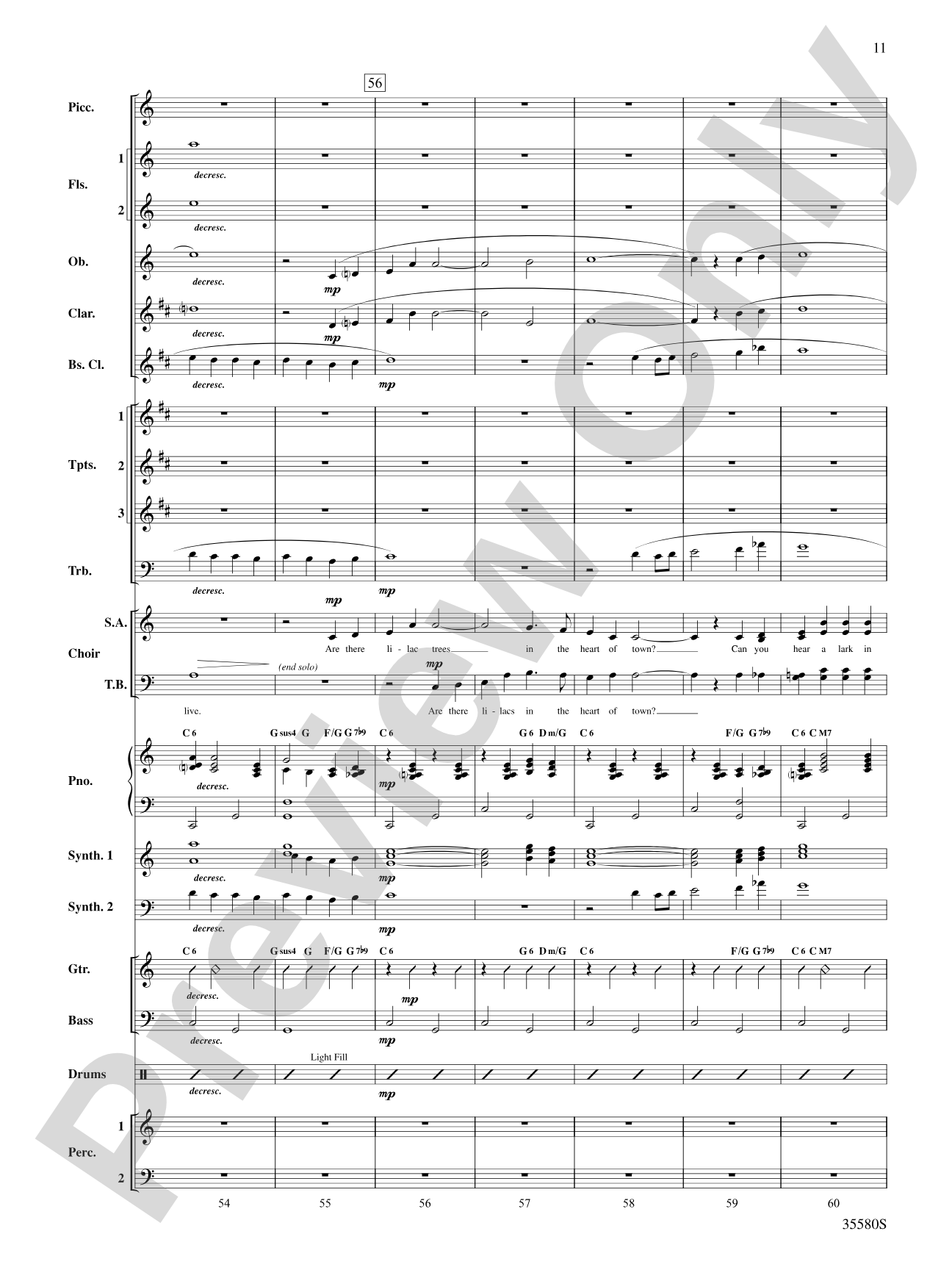 My Fair Lady: Choral SoundPax