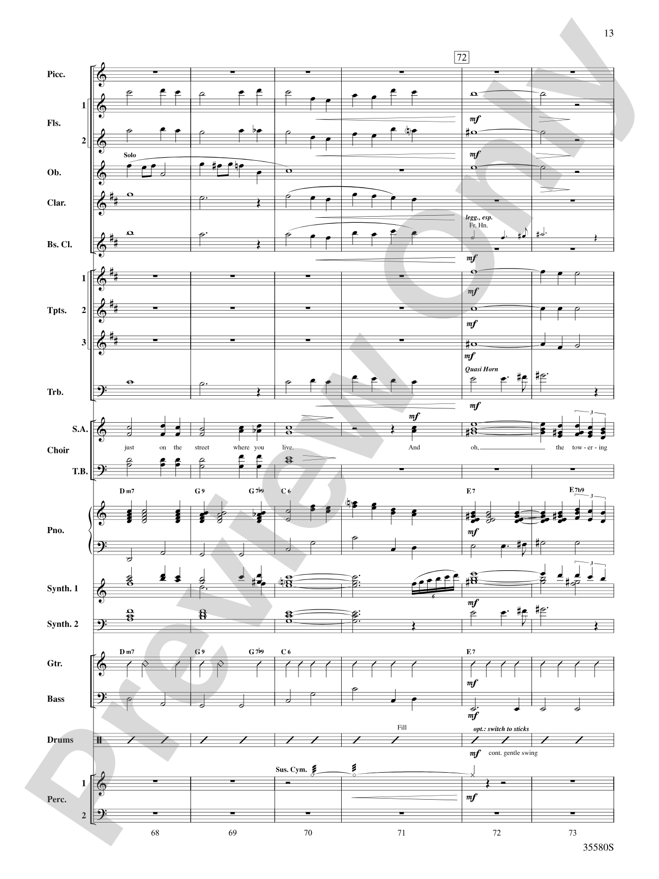 My Fair Lady: Choral SoundPax