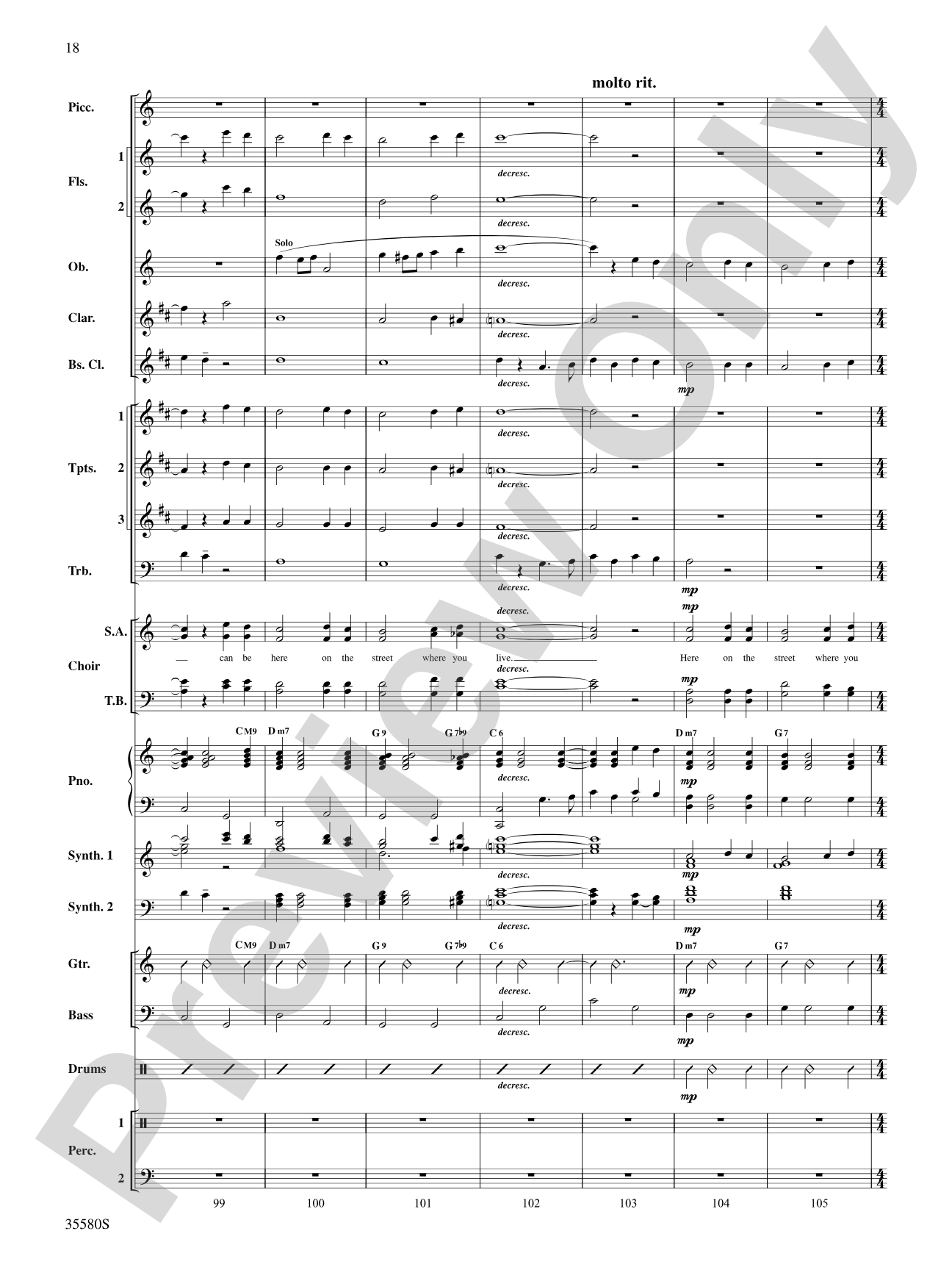 My Fair Lady: Choral SoundPax